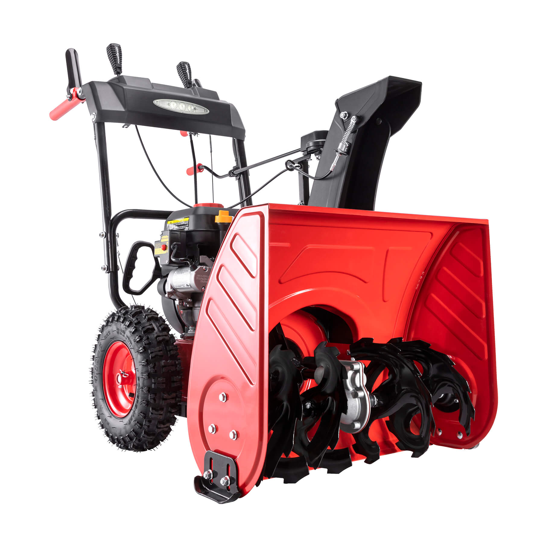 26'' 252cc Two Stage Self-Propelled Gas Snow Blower w/ Electric Start DB7109D