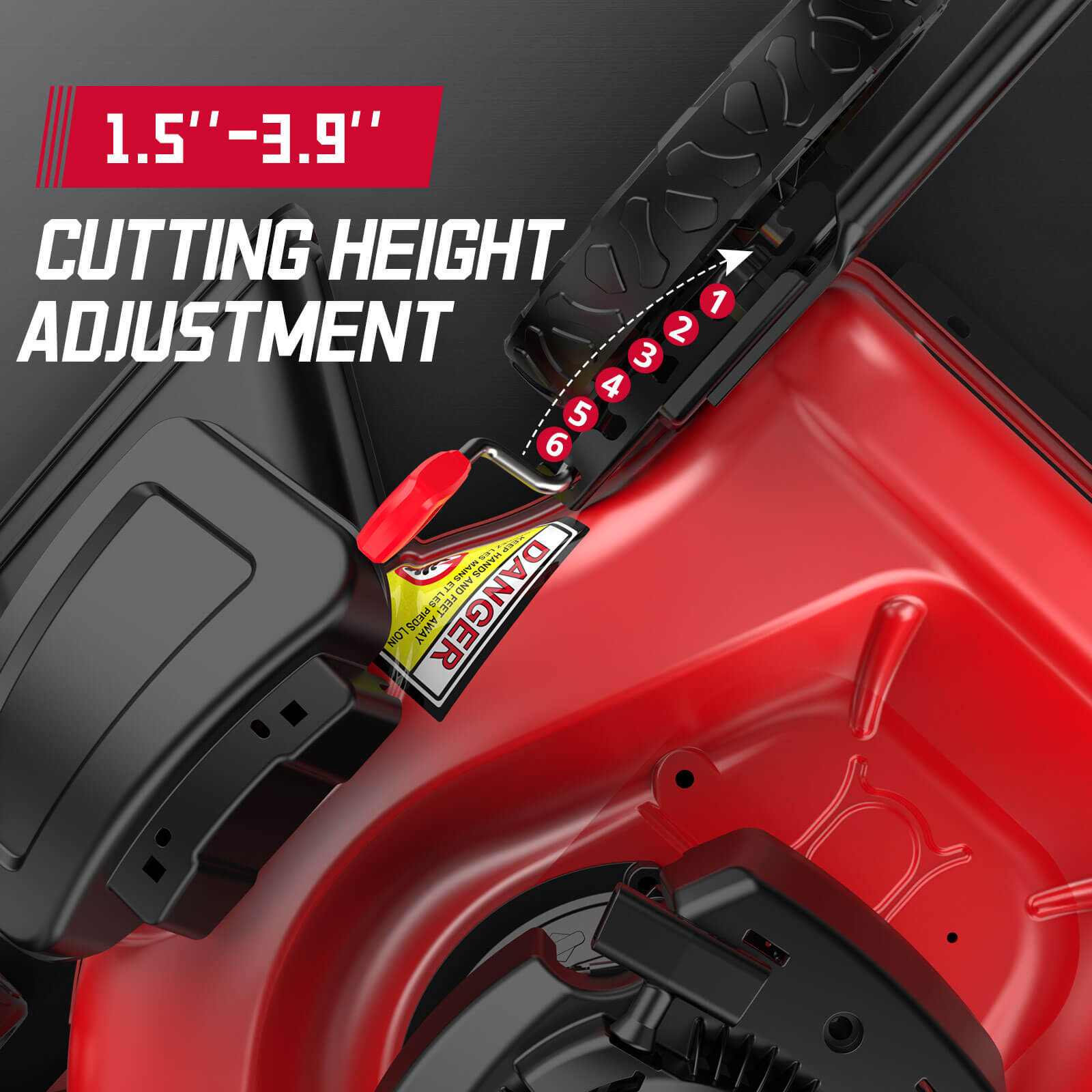 21" 125cc Gas Push 2-1 Lawn Mower w/ Briggs & Stratton 300E Engine B8721C