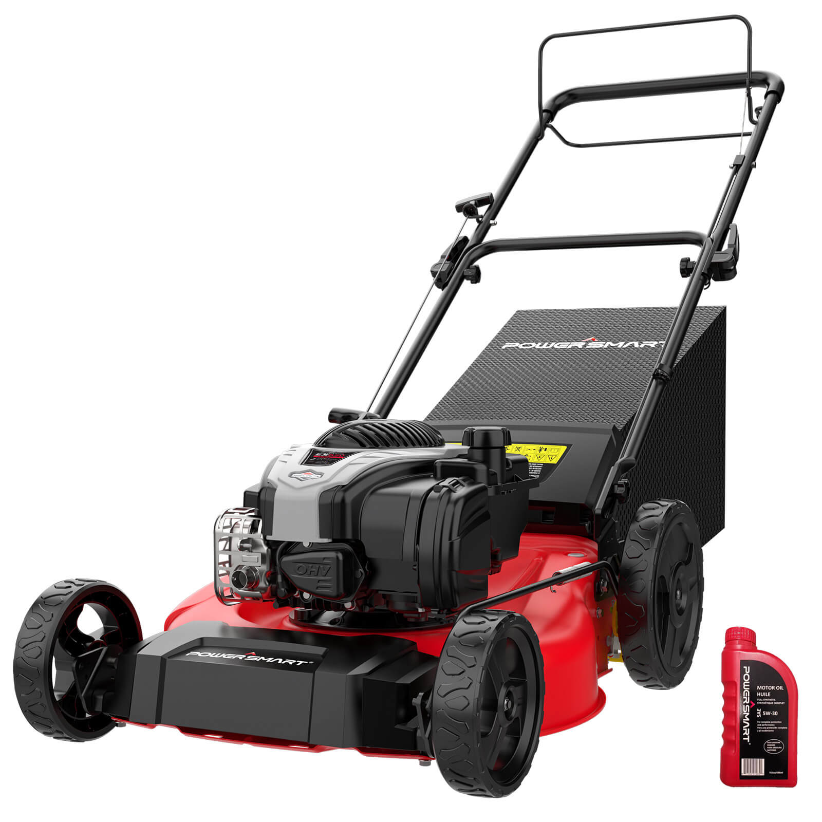 21 " 140cc Gas Self-Propelled Lawn Mower With Briggs & Stratton EX550 Engine B8721S2