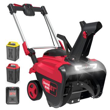 80V 21'' Single Stage Cordless Snow Blower w/ 2 Batteries DB2801RB+DB2108