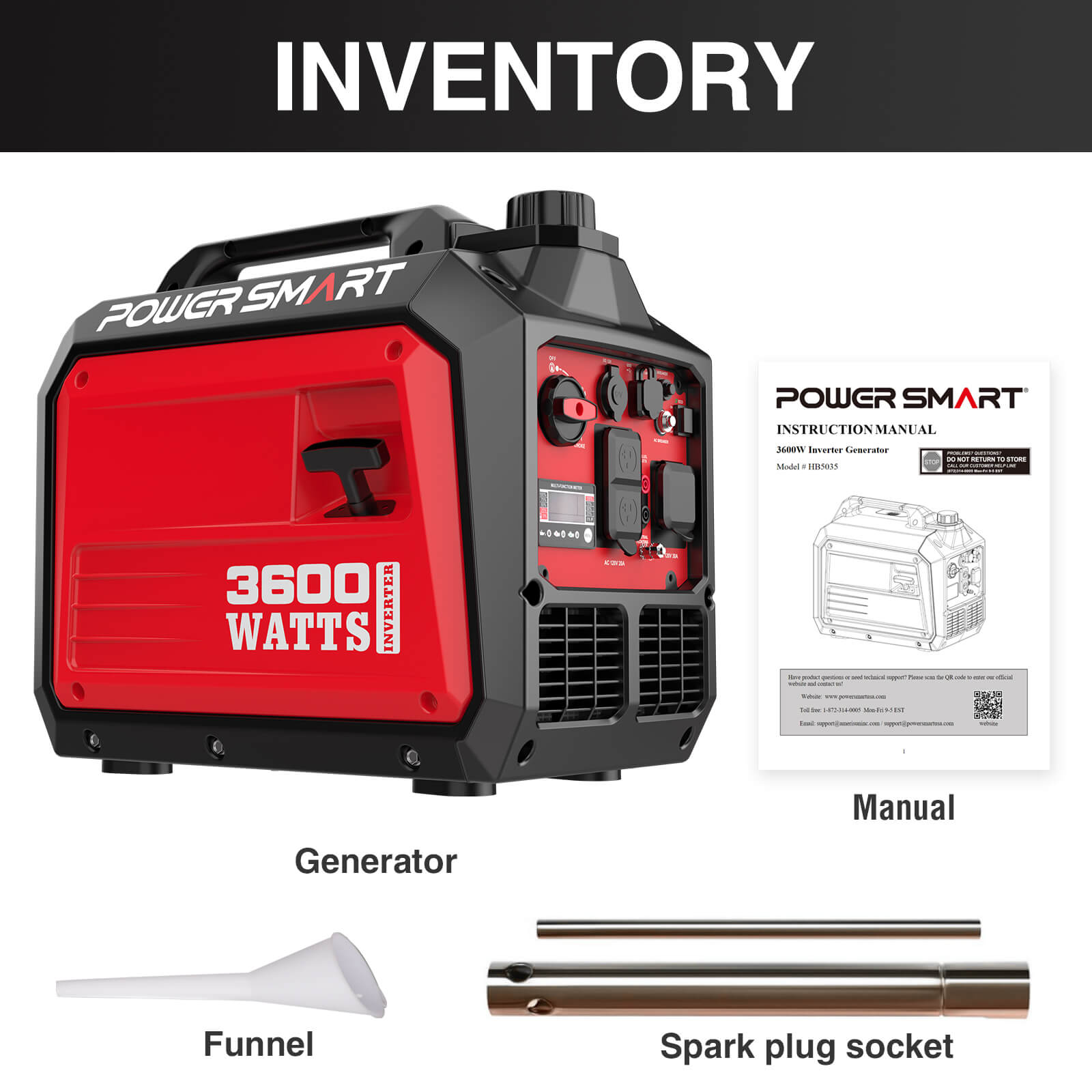 3600W Inverter Gas Generator DB5035 Series