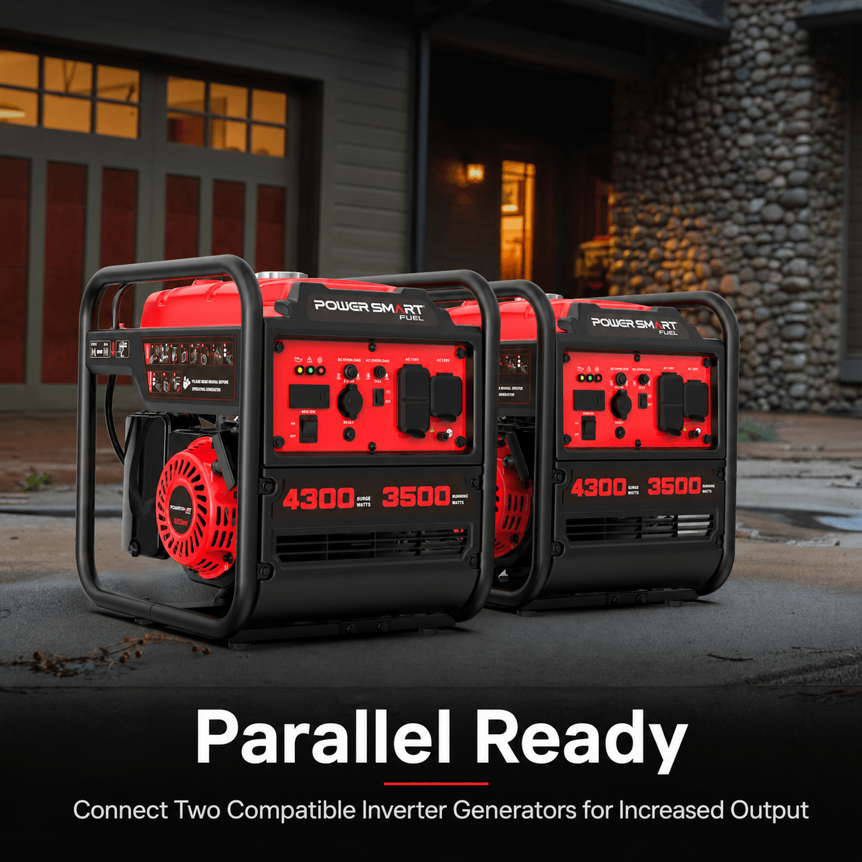 4300W Open Frame Gas Inverter Generator DB5041