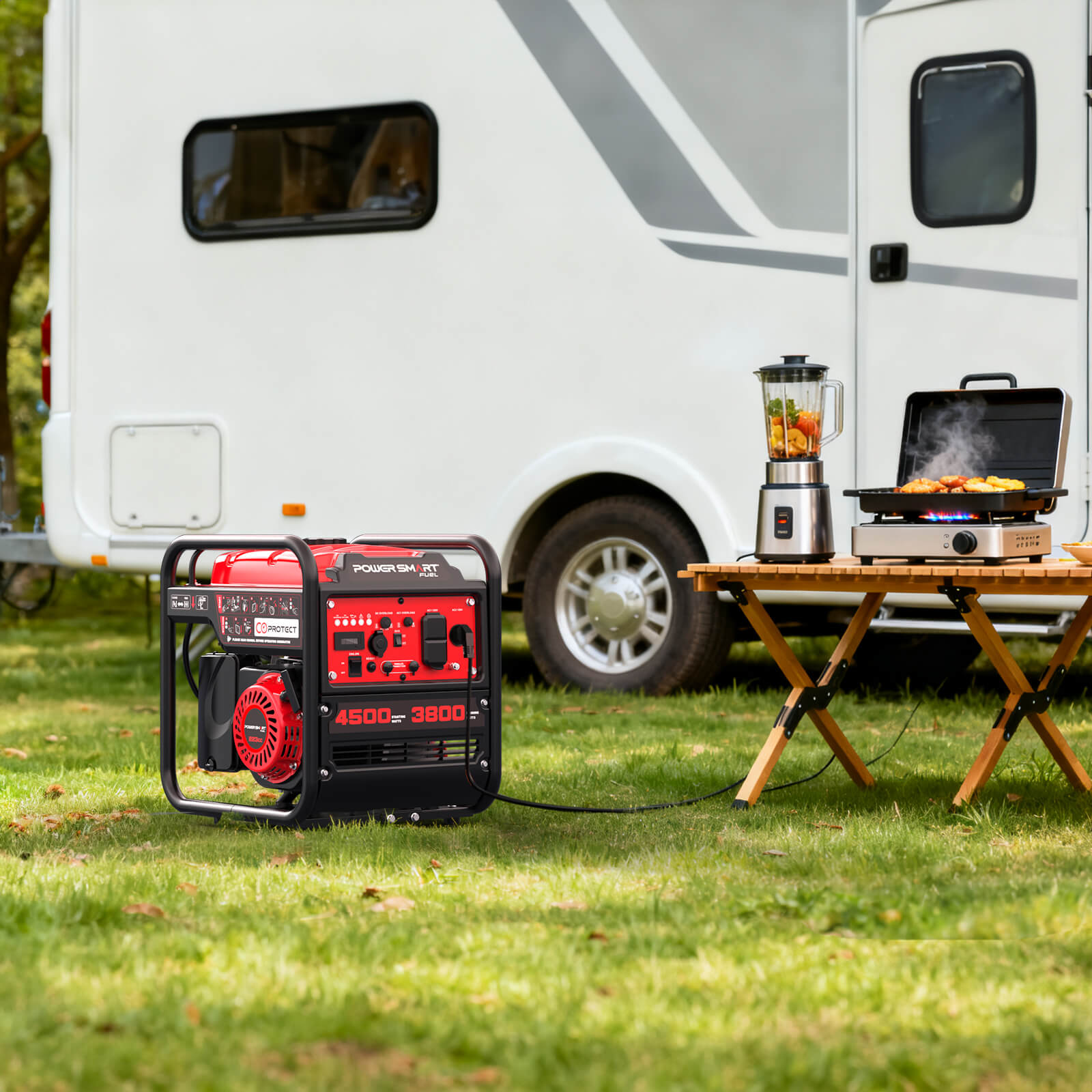 4500W Open Frame Inverter Generator w/ CO Alert DB5041C