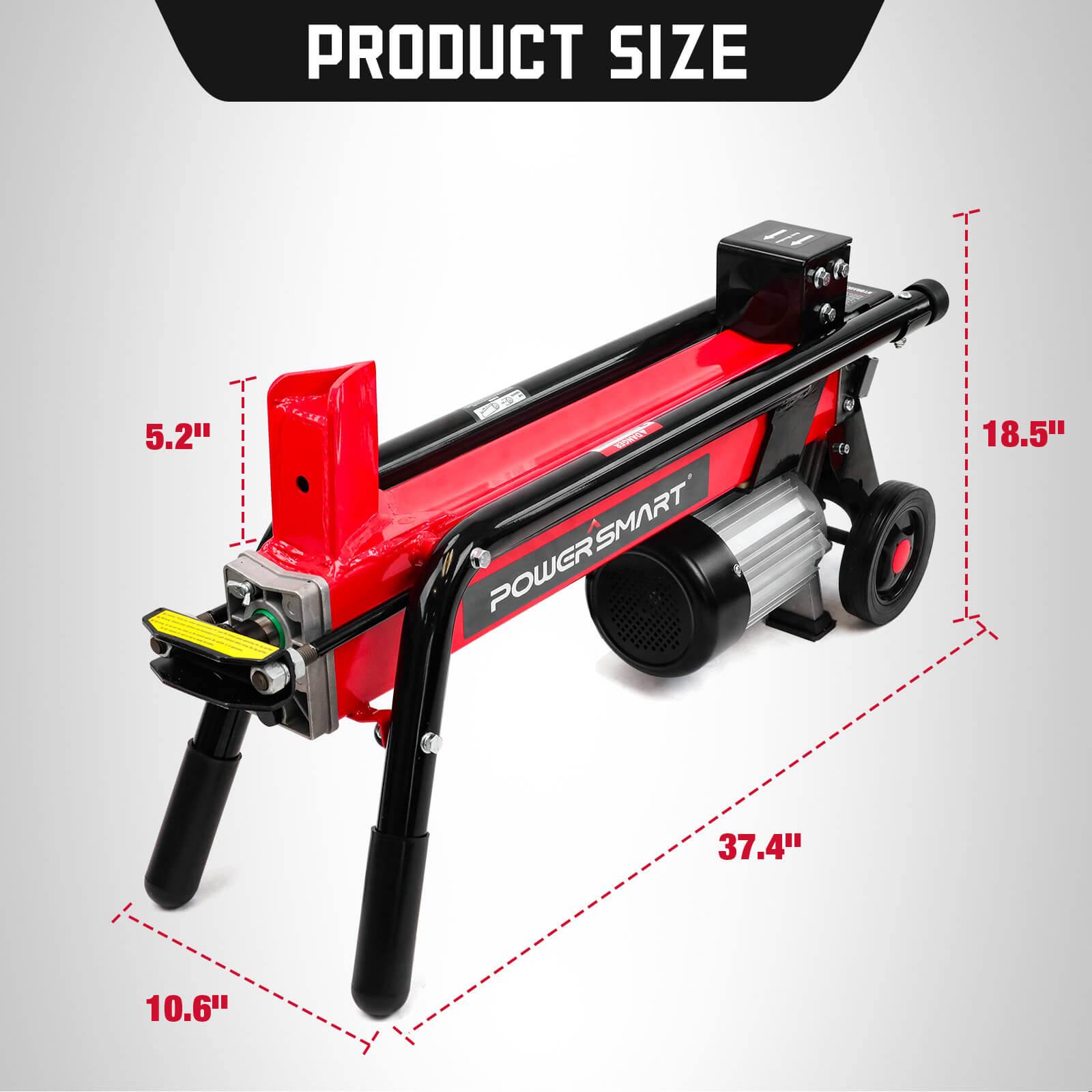7-Ton 15Amp Electric Wood Log Splitter DB6407