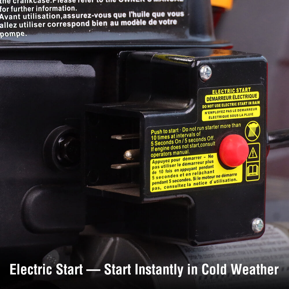 24'' 212cc Two Stage Self-Propelled Gas Snow Blower w/ Electric Start DB7109 (Web Exclusive)