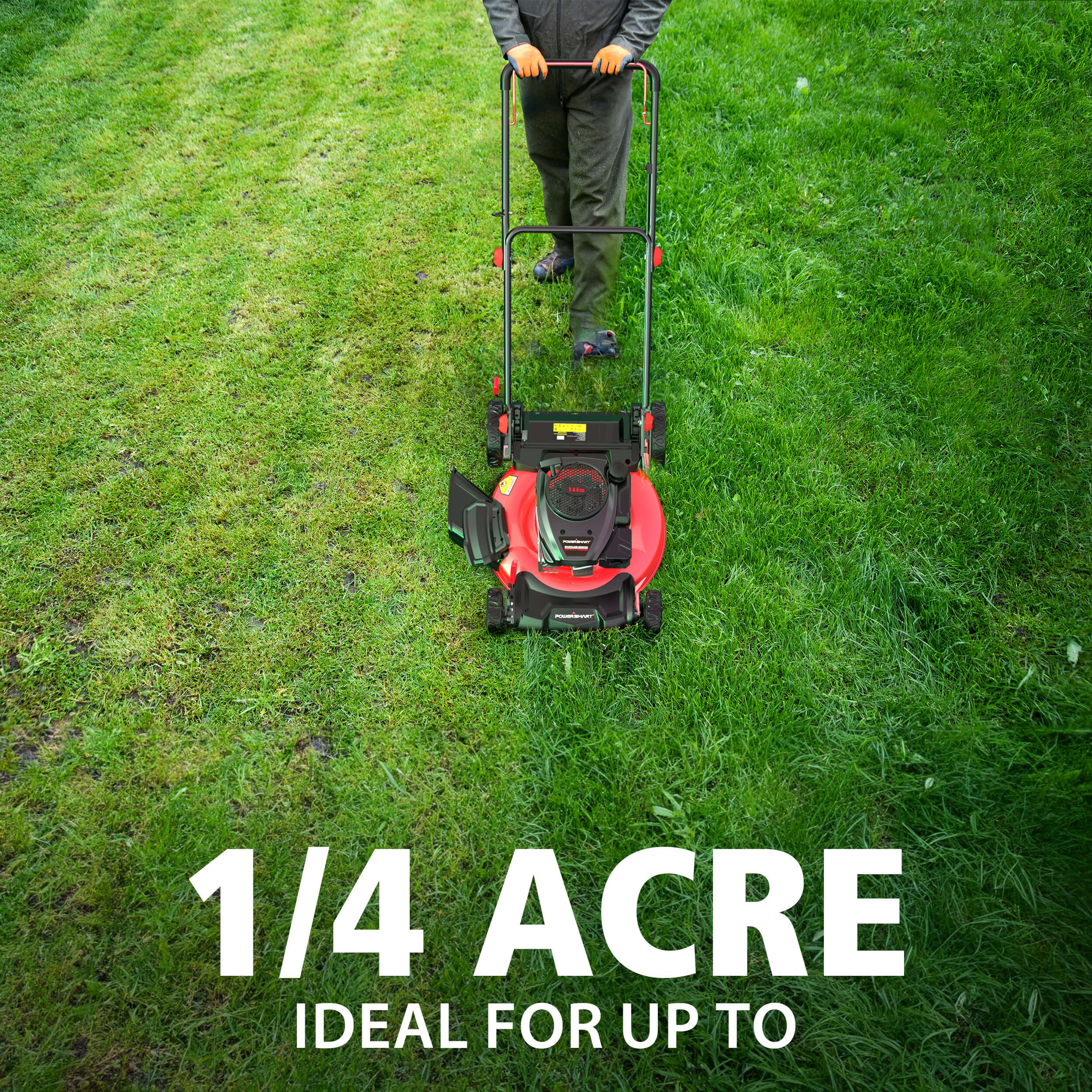 21'' 144cc Gas Push 2-in-1 Lawn Mower DV8621C