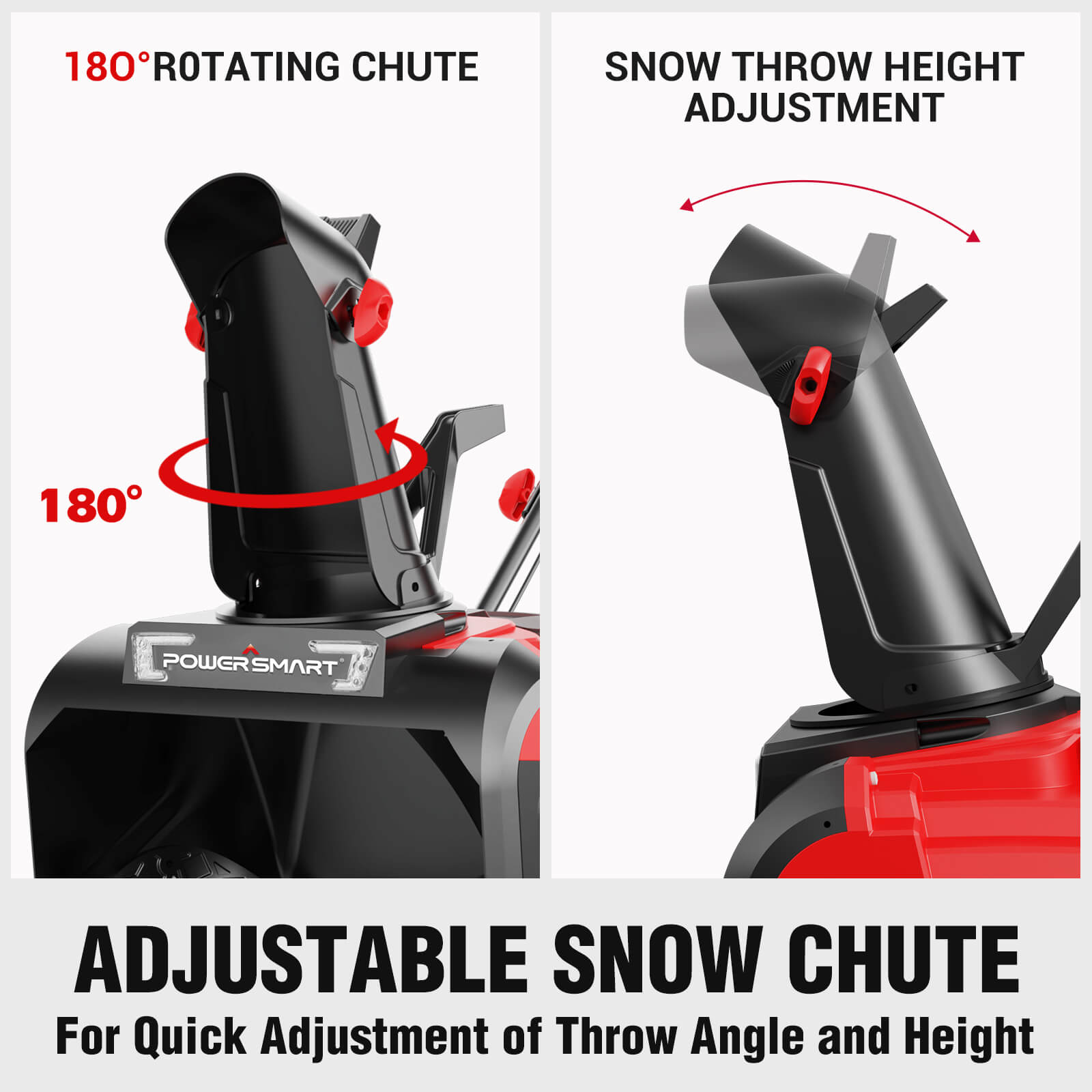 40V 21'' Single Stage Push Cordless Snow Blower w/ Battery & Charger HB2421A