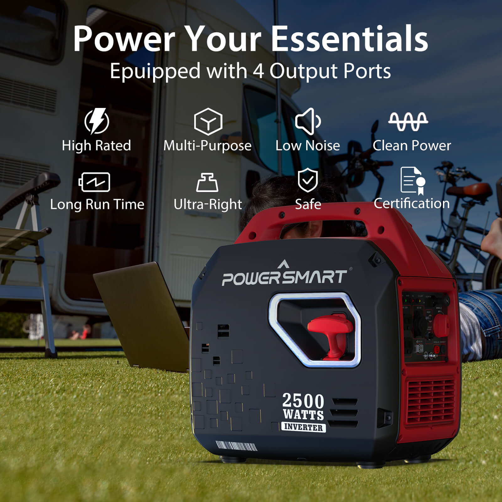 2500W Inverter Gas Generator PS5020W