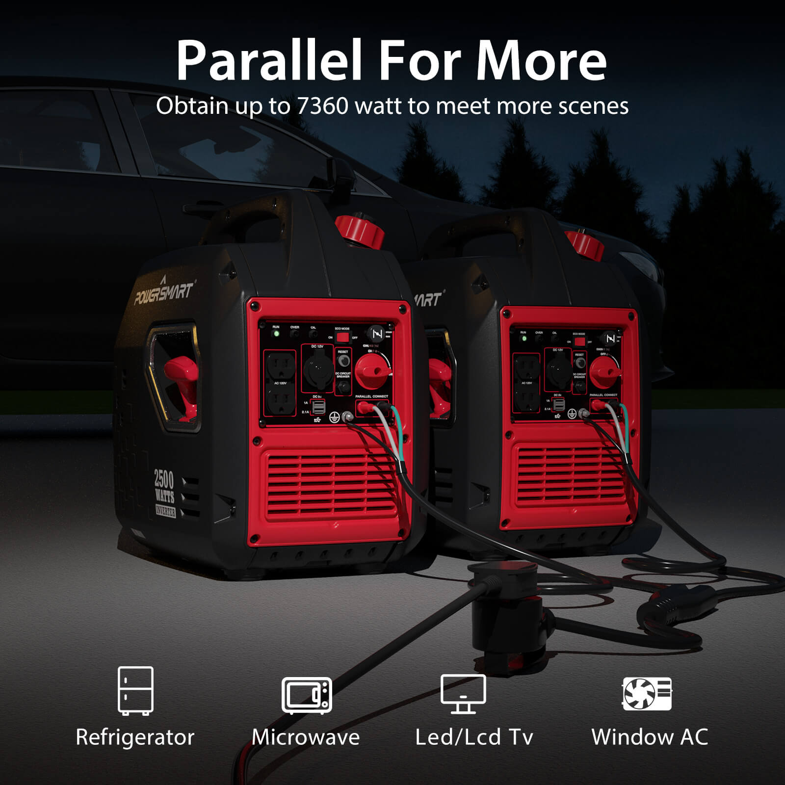 2500W Inverter Gas Generator PS5020W