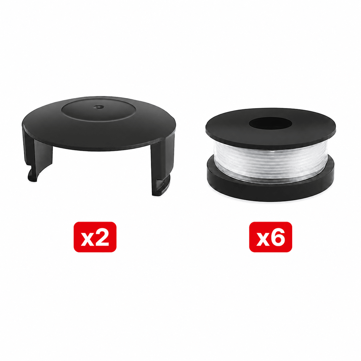String Trimmer Replacement Spools & Caps for PS76110A