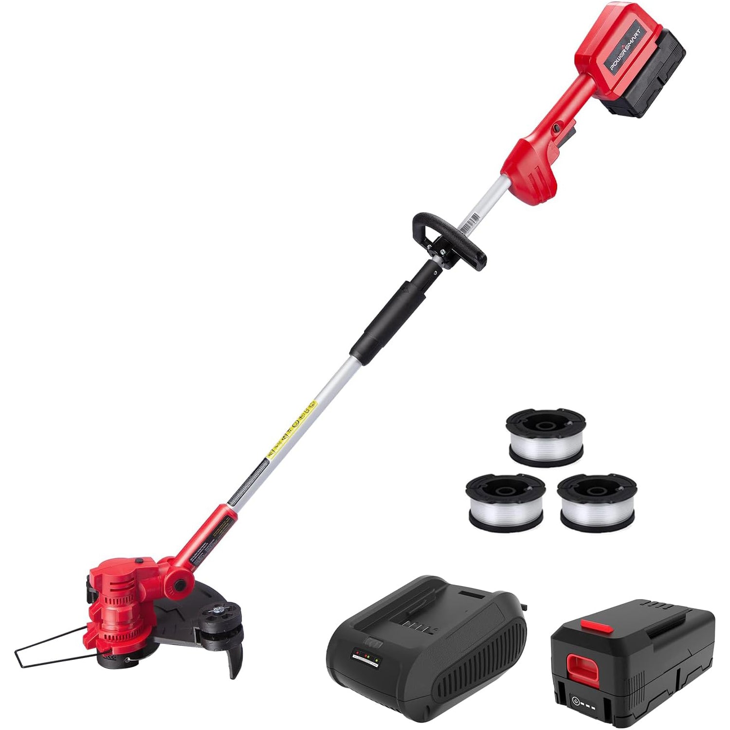 Parts: 10 Pack String Trimmer Replacement Spools Compatible Weed Eater - PS76112A / DB2603 / DB2603RB, 170ft 0.065" Dual Line Weed Eater Spool(10 Spools+4 Caps)