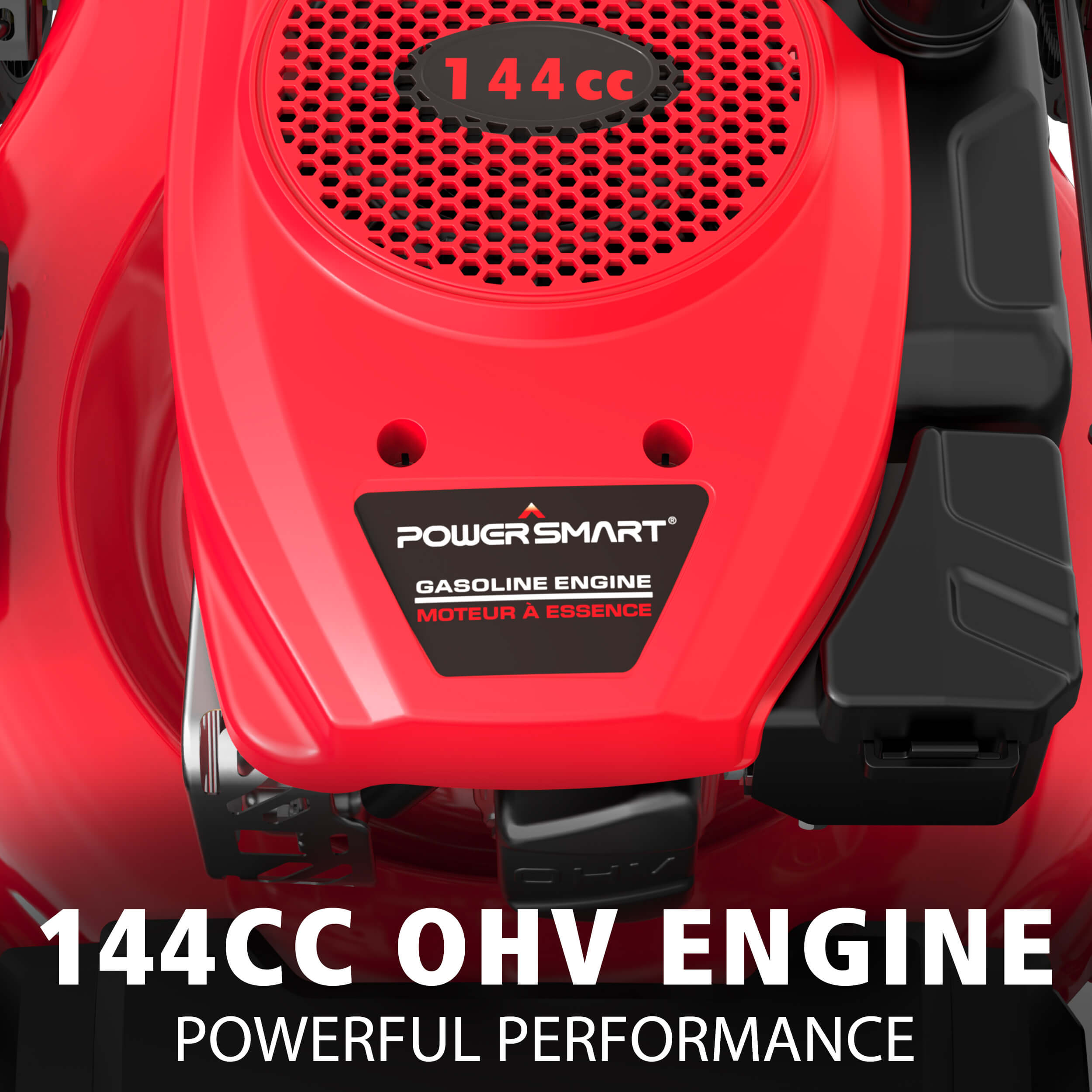 21" 144cc Gas Push 3-in-1 Lawn Mower V8721P