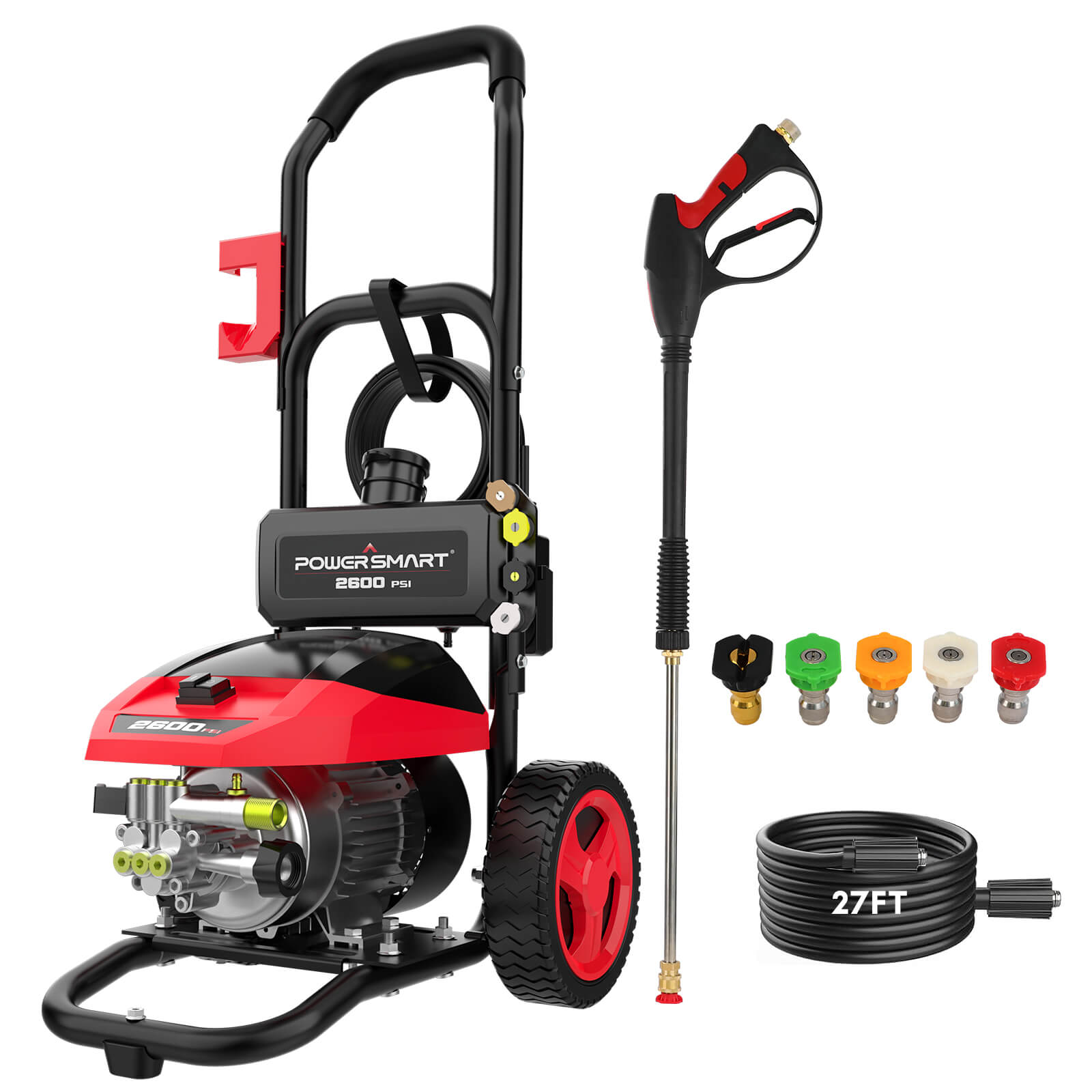 PowerSmart 2600PSI 1.2GPM Electric Pressure Washer