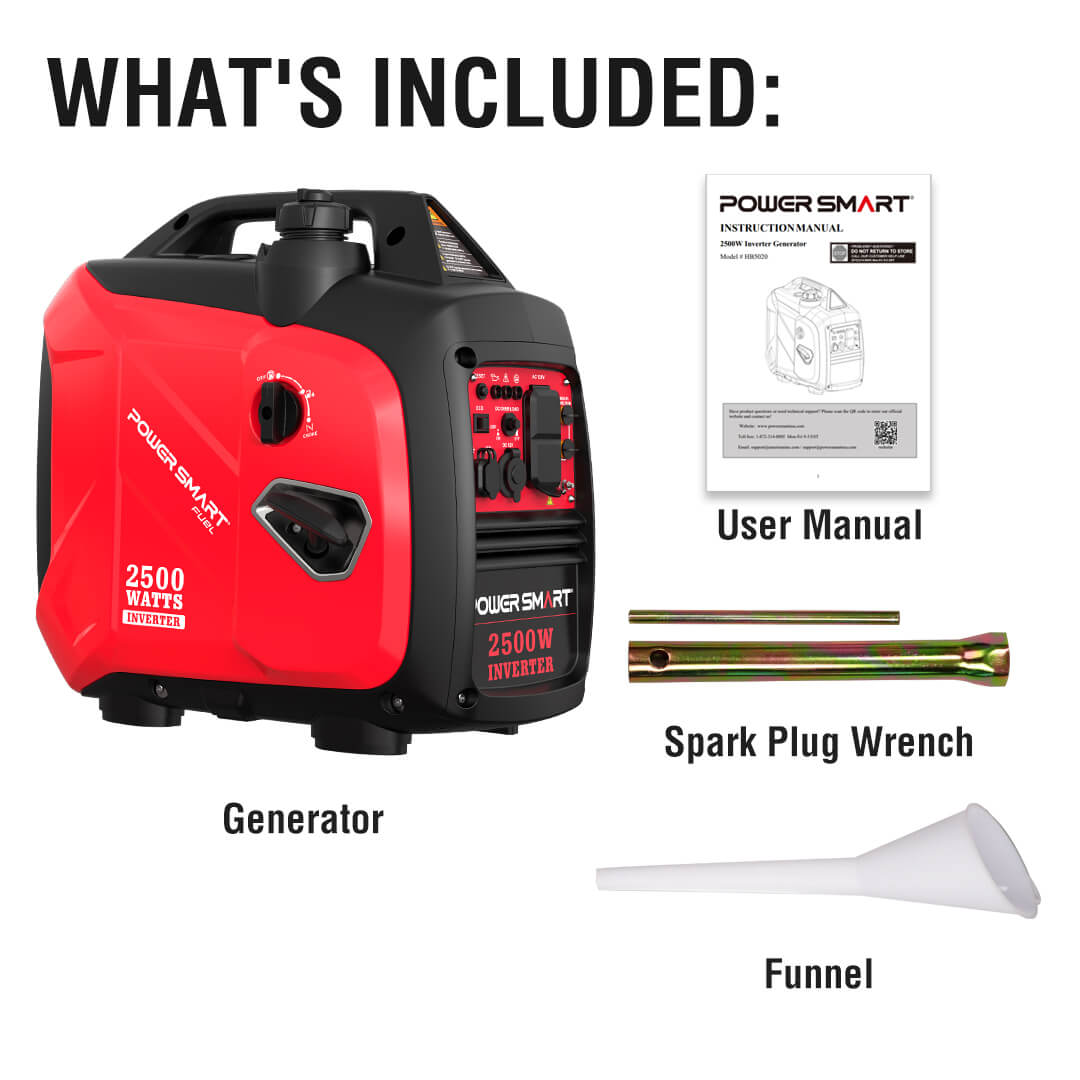 2500W inverter Gas Generator HB5020