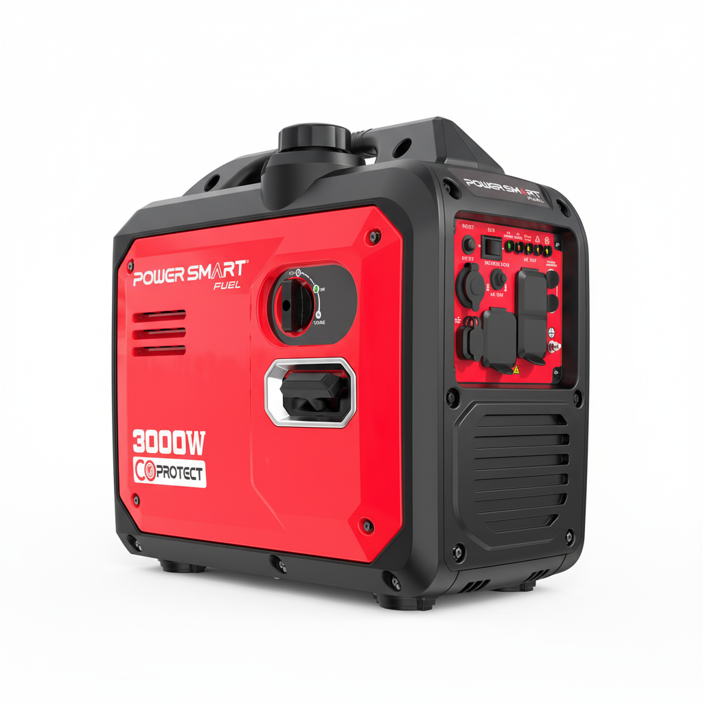 ヒーター 3000W Inverter Gas Generator w/ CO Alert DB5032