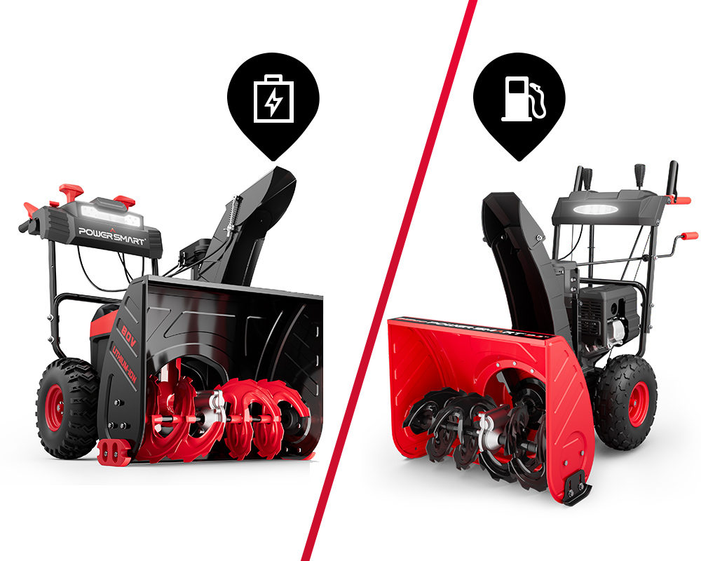 Gas Snow Blower Sale: Comparing Electric vs. Gas-Powered Options