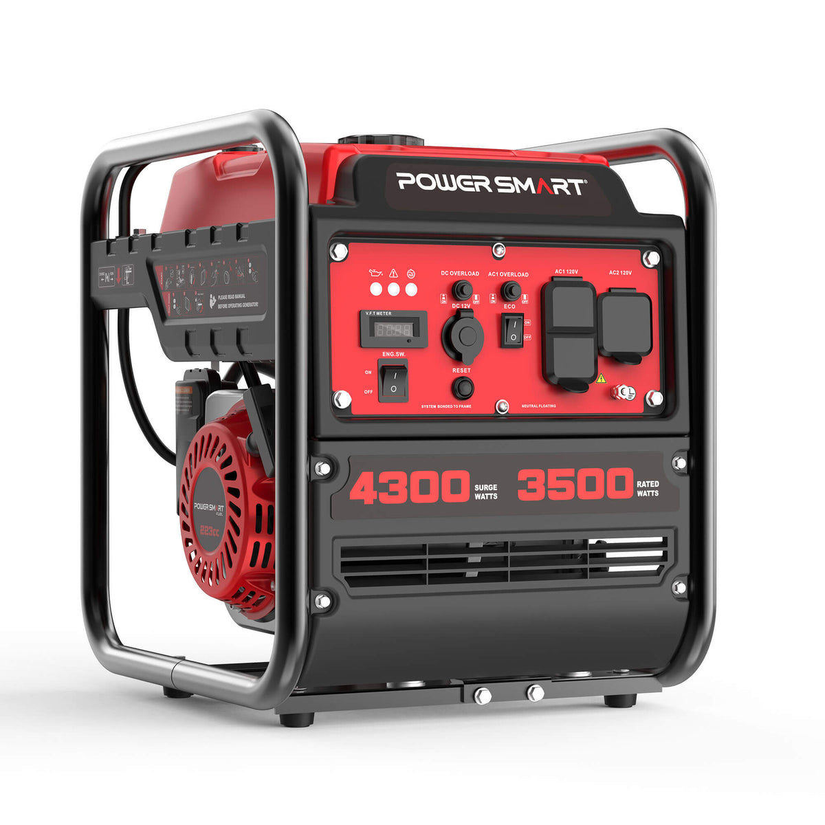 4300W Open Frame Gas Inverter Generator DB5041