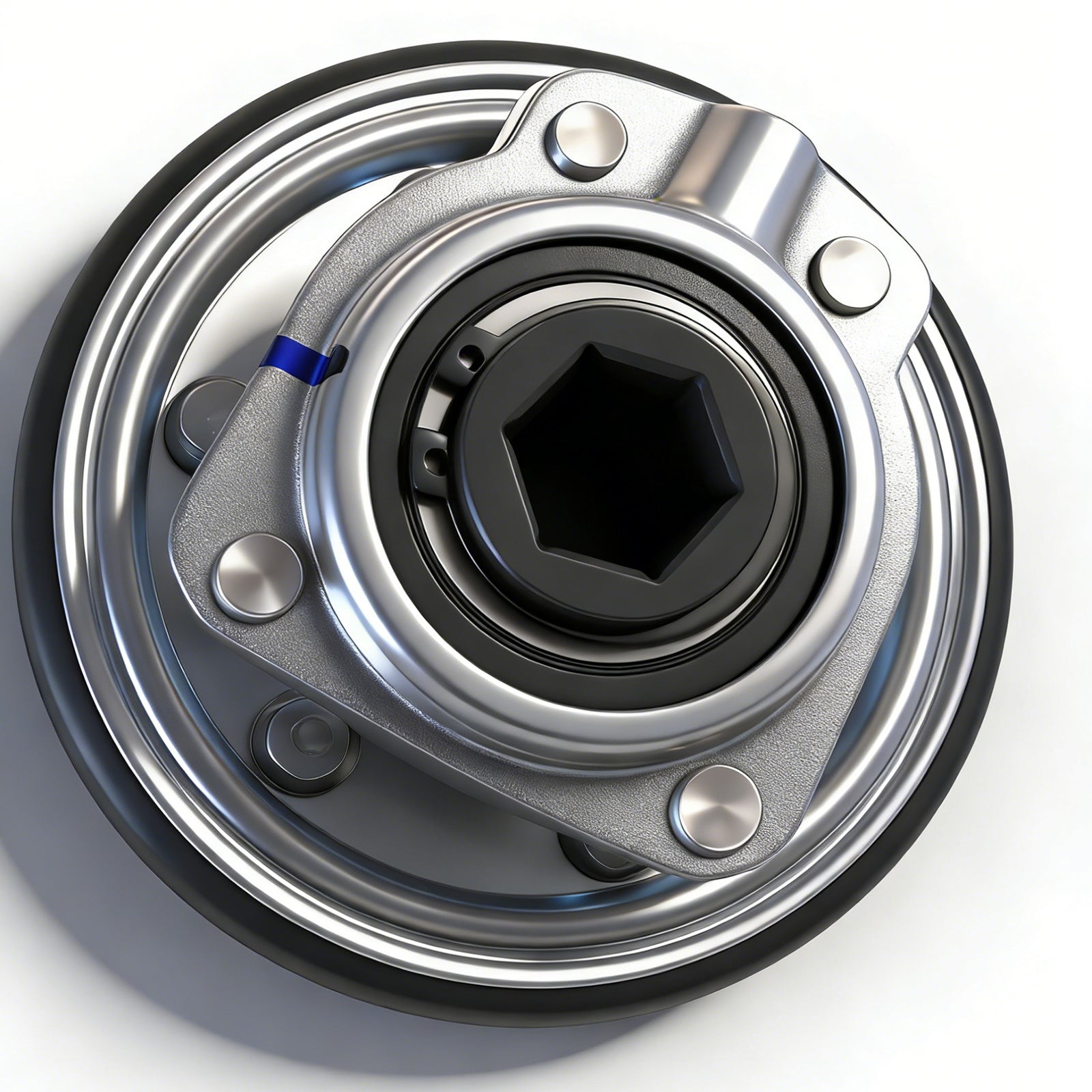 Snow Blower Parts - Friction wheel assembly, Stock #202170002