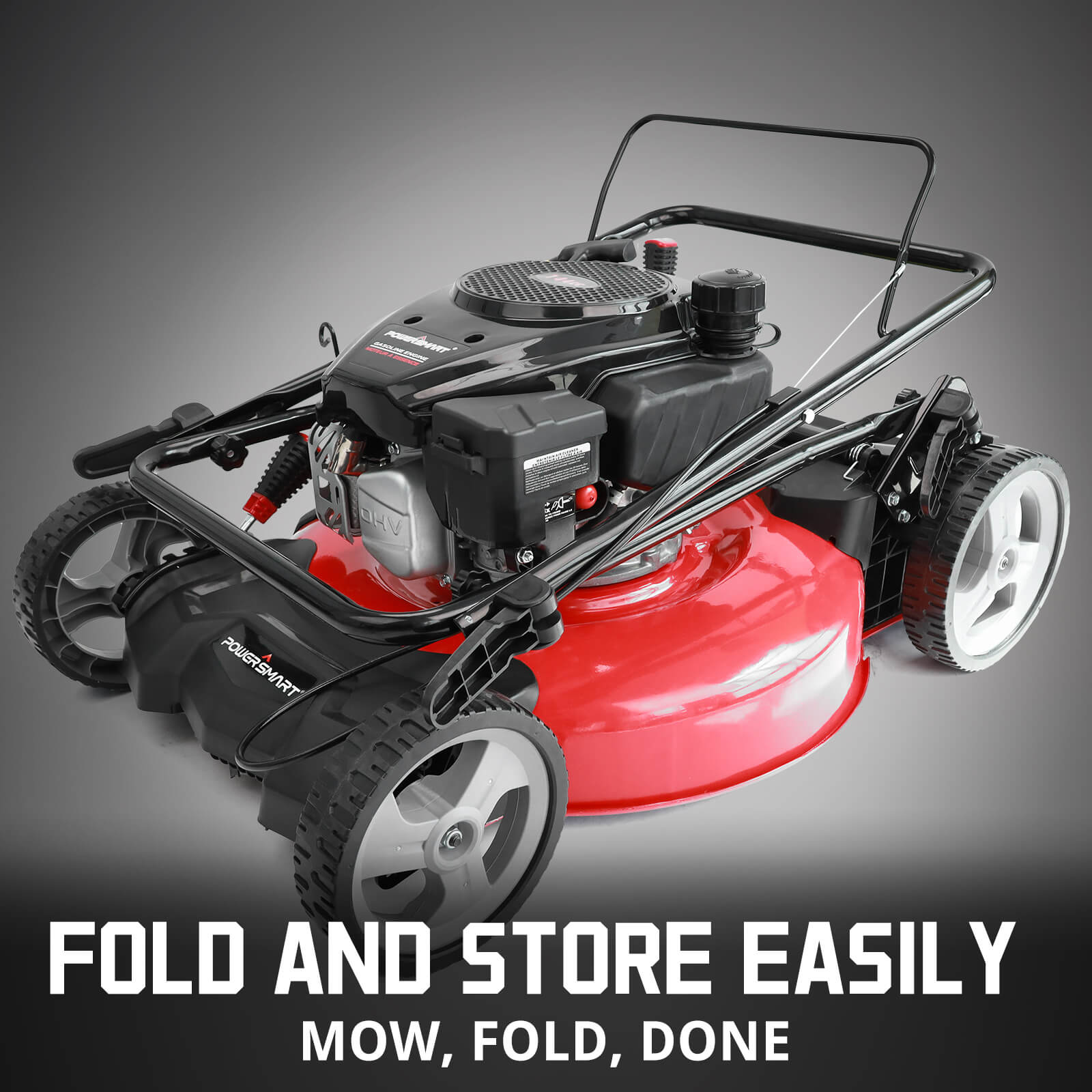 21" 144cc Gas Push Lawn Mower Red ,Oil included DB2321PR