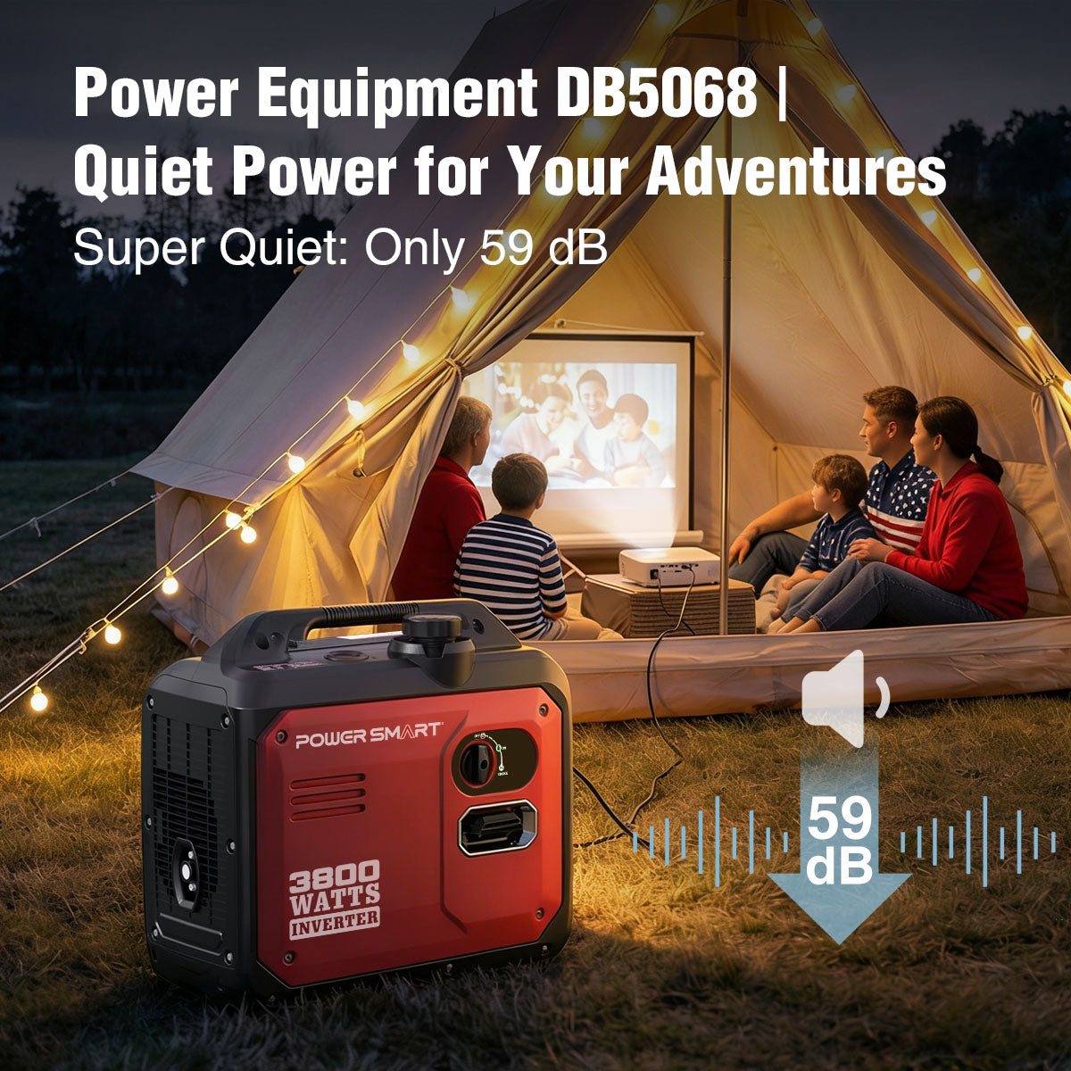 3800W Inverter Gas Generator DB5068