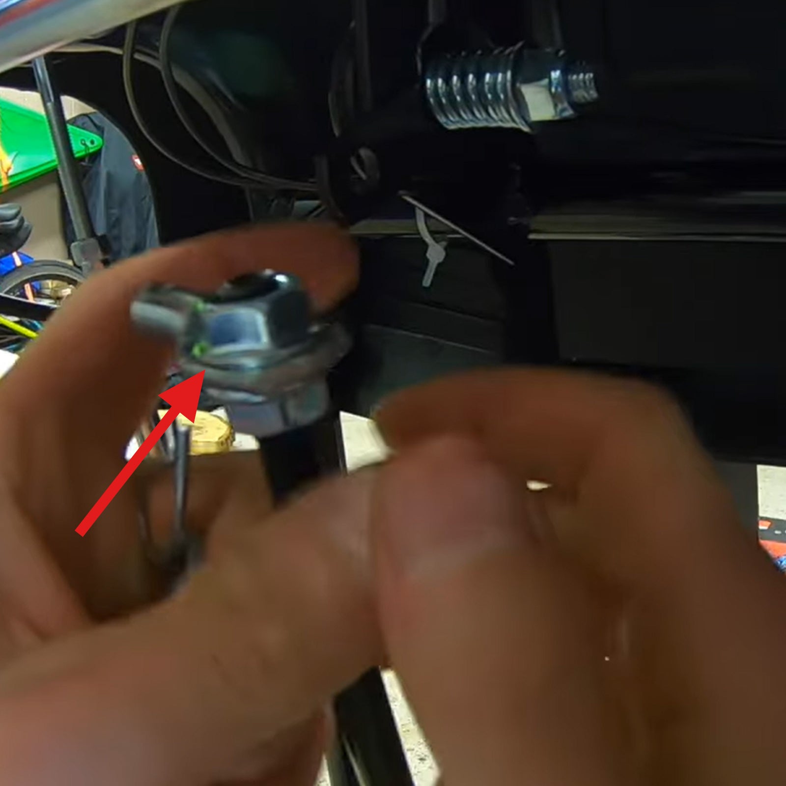 Snow Blower Parts -  Connection Rod Pin 7 (W24) ,Stock#303123034