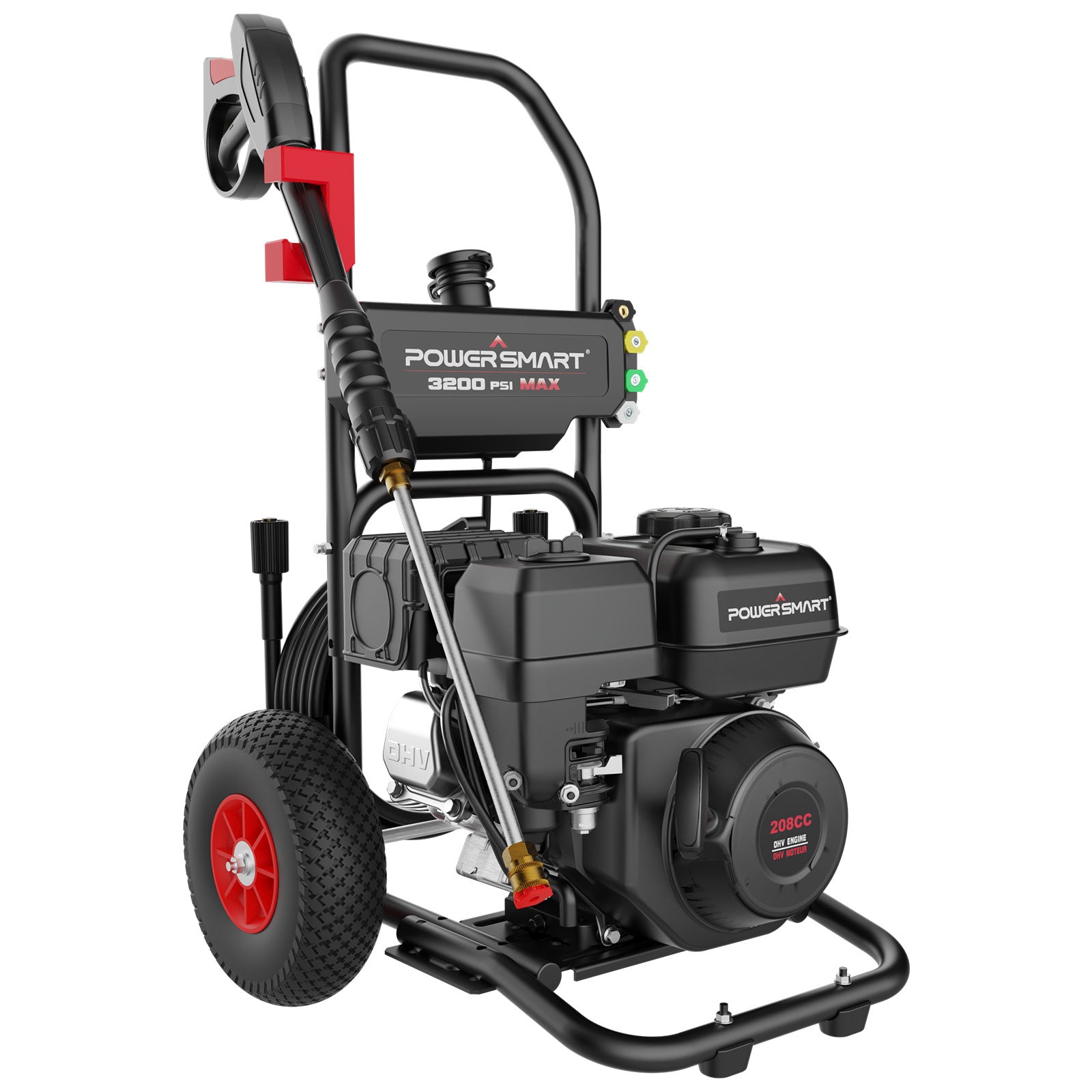 3200PSI 2.5GPM 208cc Gas Pressure Washer DB1051