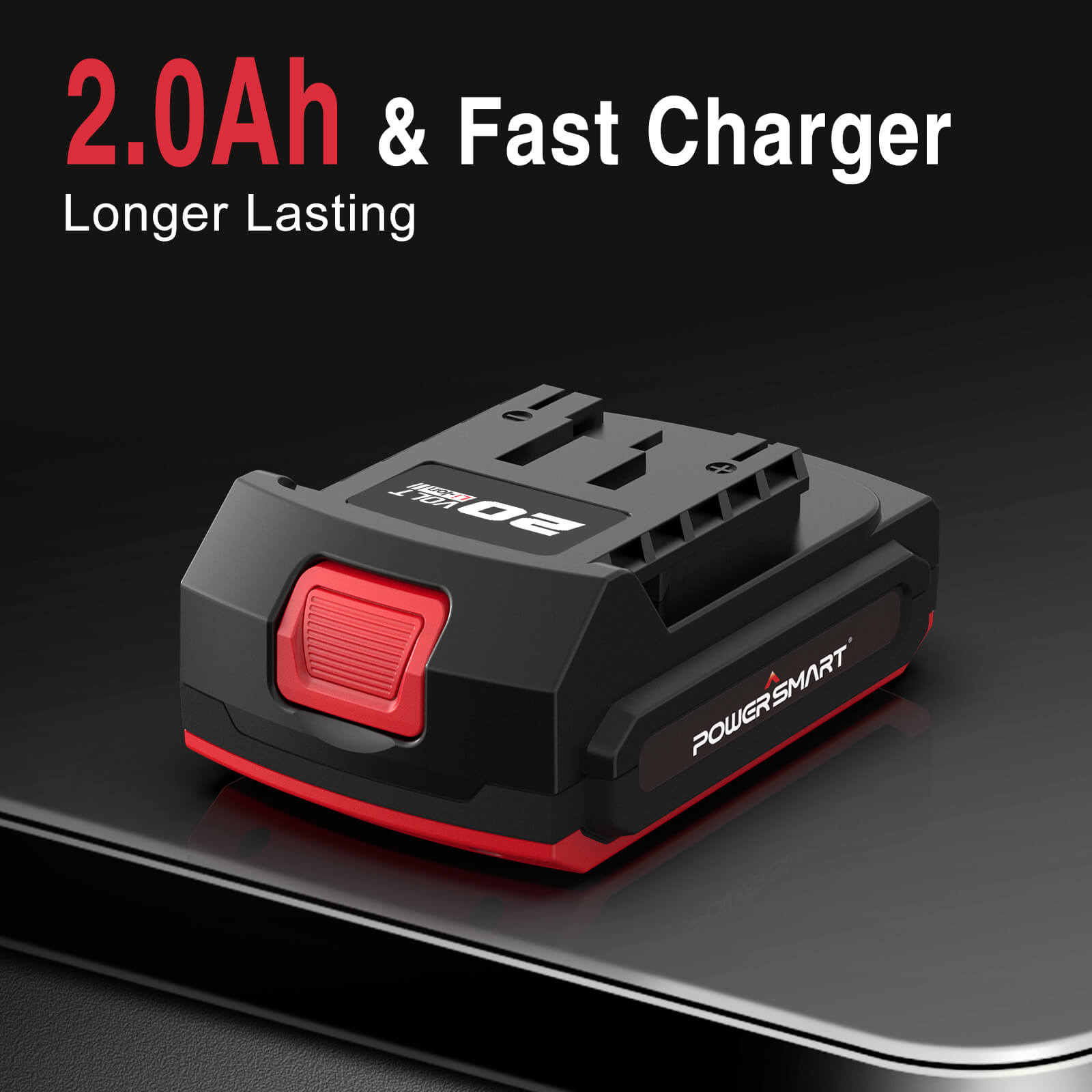 20V Brushless Cordless Impact Wrench w/ Battery, Charger and Power Bits/Nut Drivers/Sockets Set PS76142B
