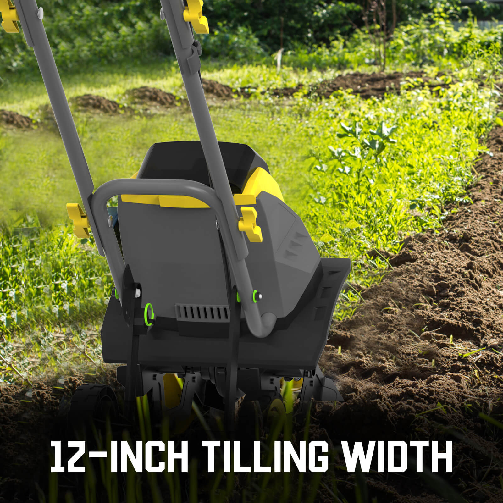 Cultivate your yard with BLACK+DECKER's 20V MAX Tiller Kit at all