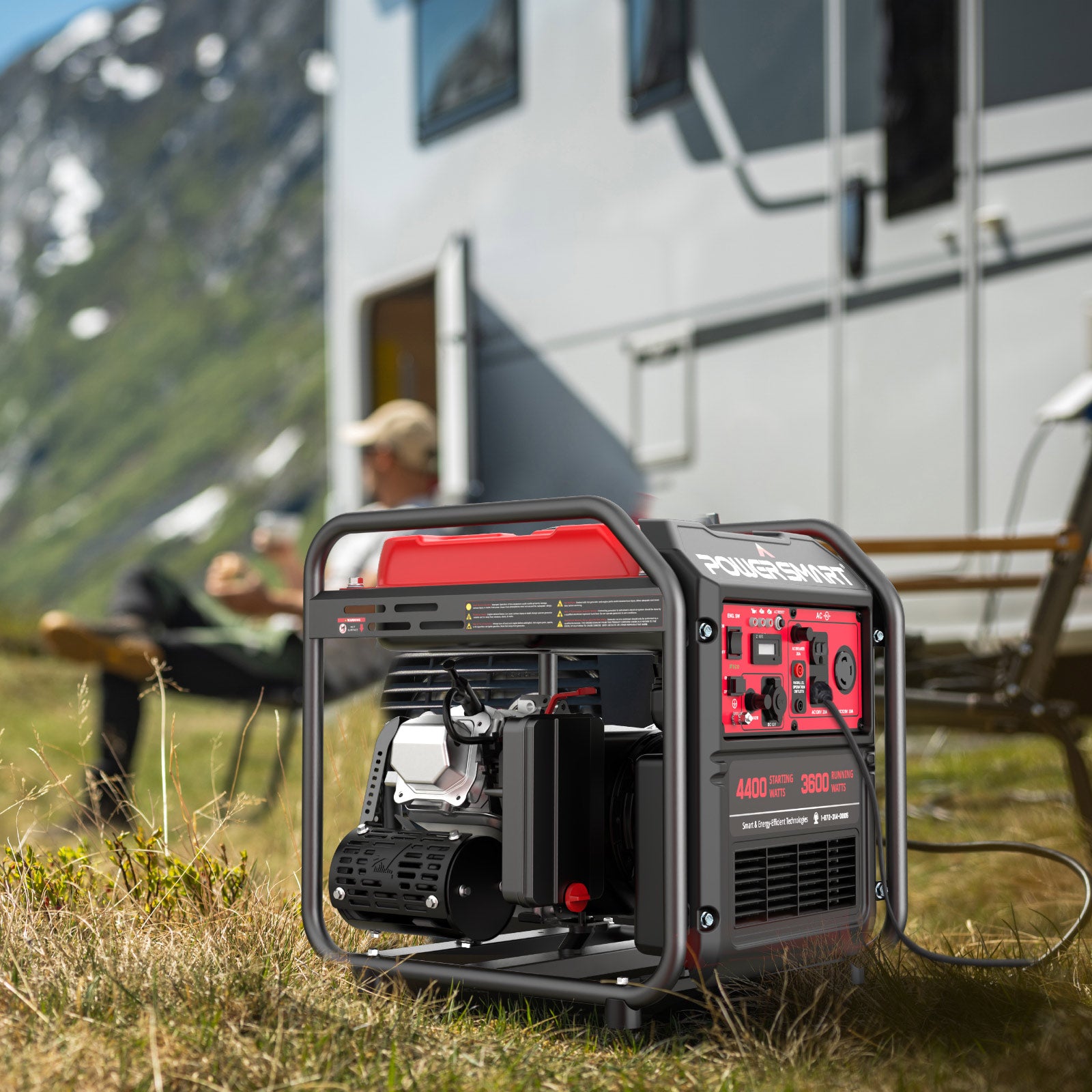 4400W Open Frame Gas Inverter Generator DL5040-M