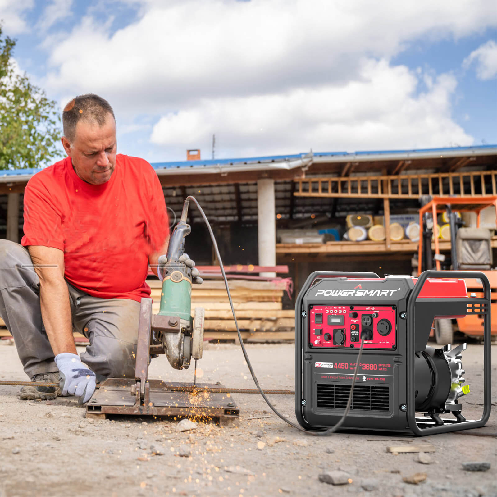 4400W Inverter Generator w/ CO Alert DL5040C-M