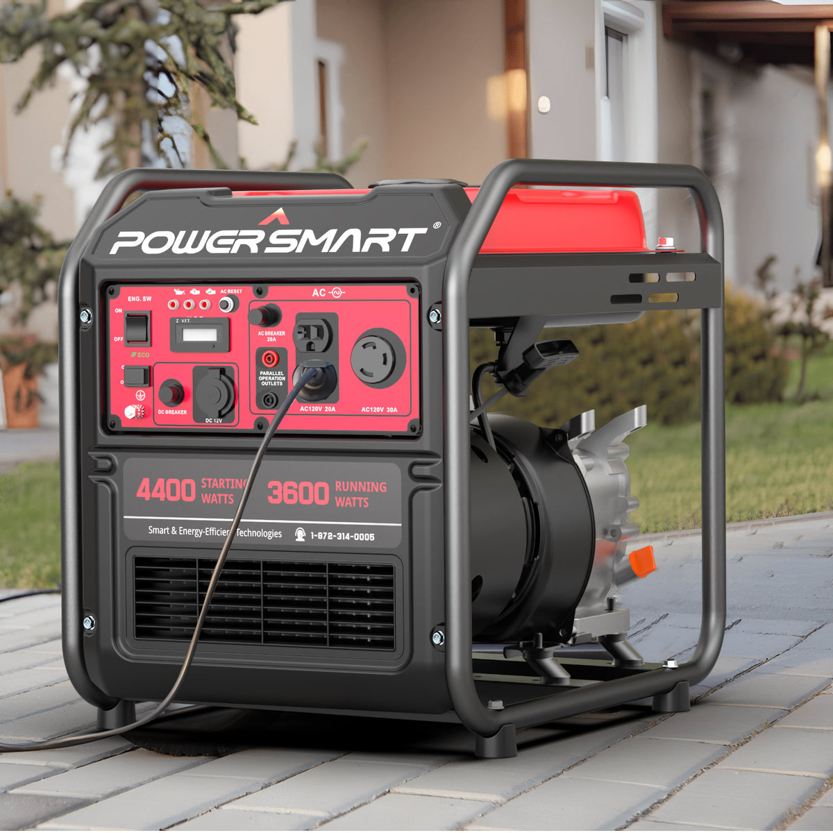 Gas Inverter 4400W Open Frame Gas Inverter Generator MB5040B | PowerSmart USA