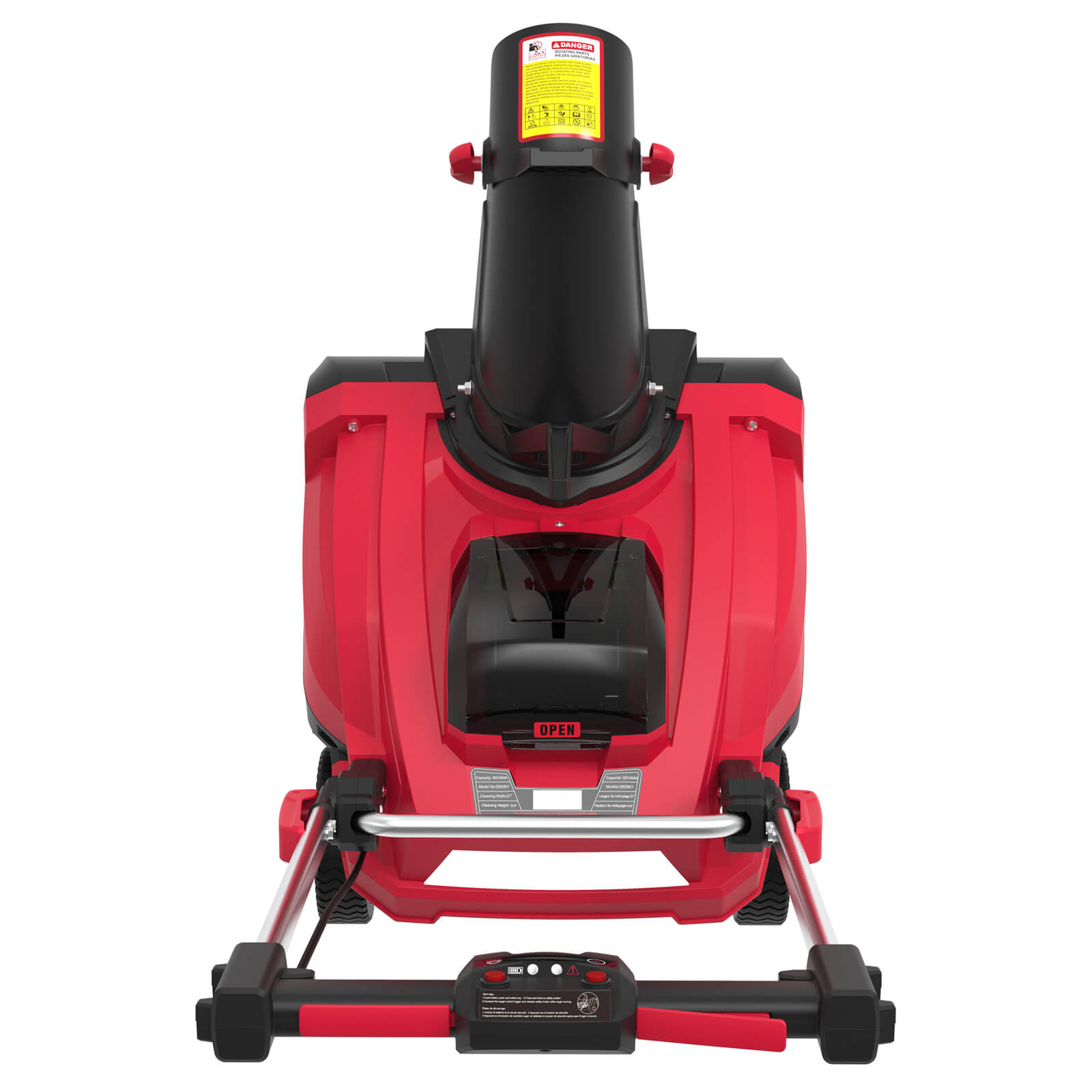 80V 21'' Single Stage Cordless Snow Blower w/ Battery & Charger DB2801RB