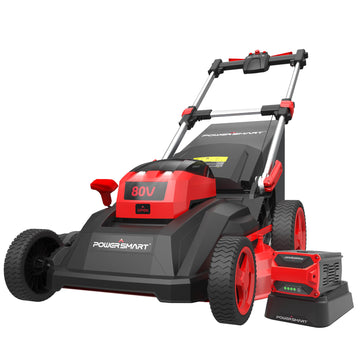 80V 26" Brushless Cordless Self-propelled Lawn Mower Red