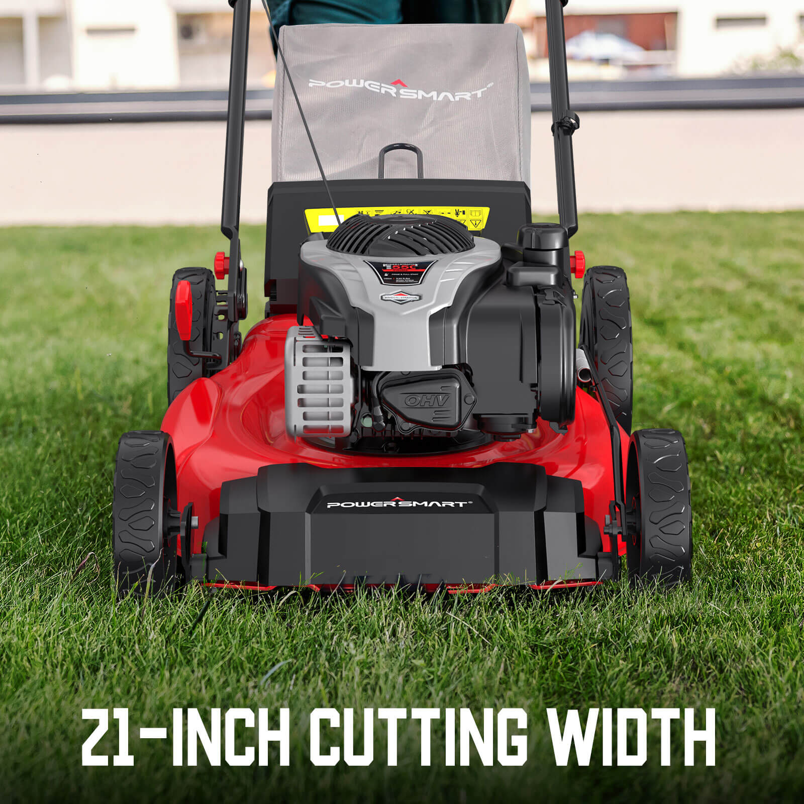 21 " 140cc Gas Self-Propelled Lawn Mower w/ BS E550 Engine B8721S1