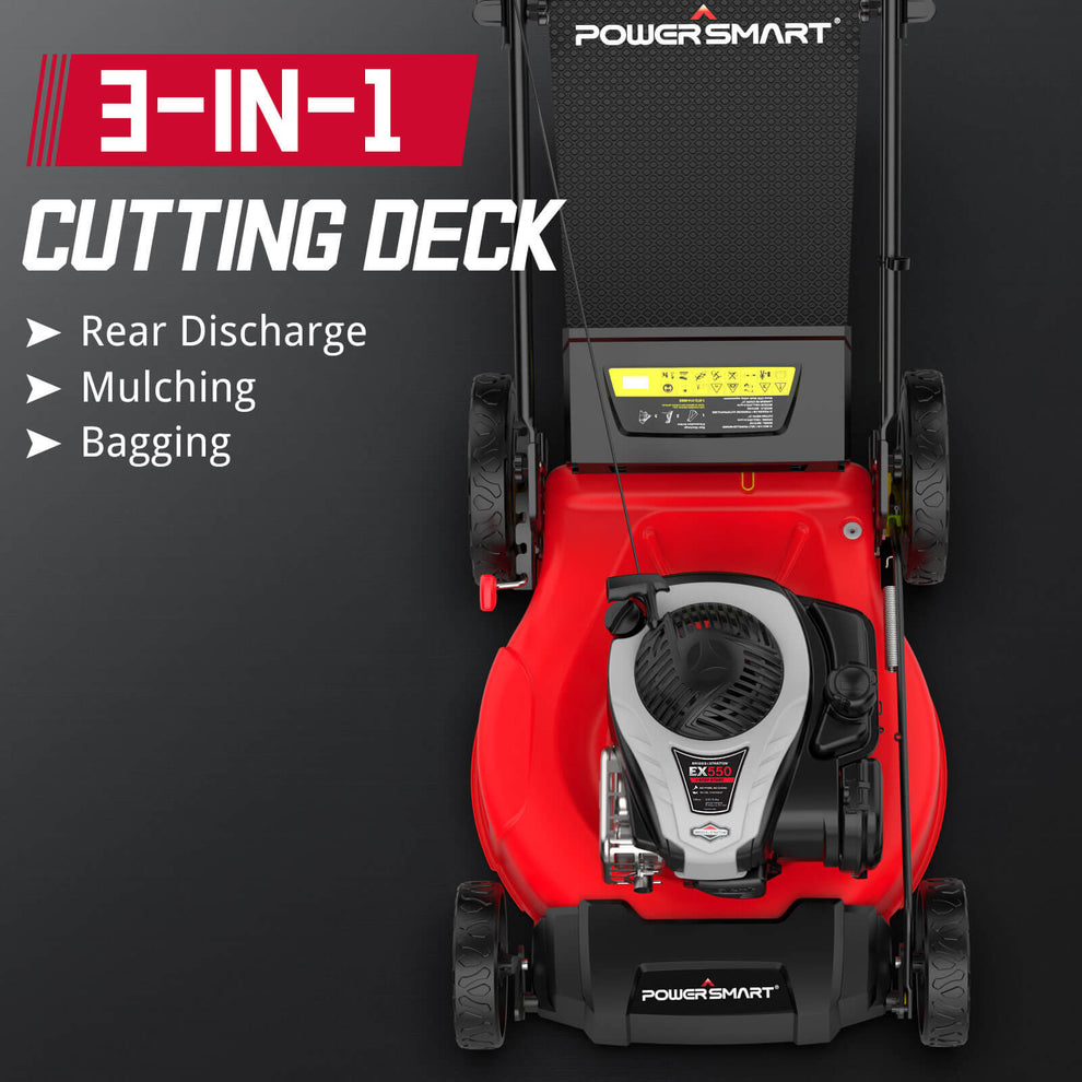 21 " 140cc Gas SelfPropelled Lawn Mower With BS EX550 Engine B8721S2