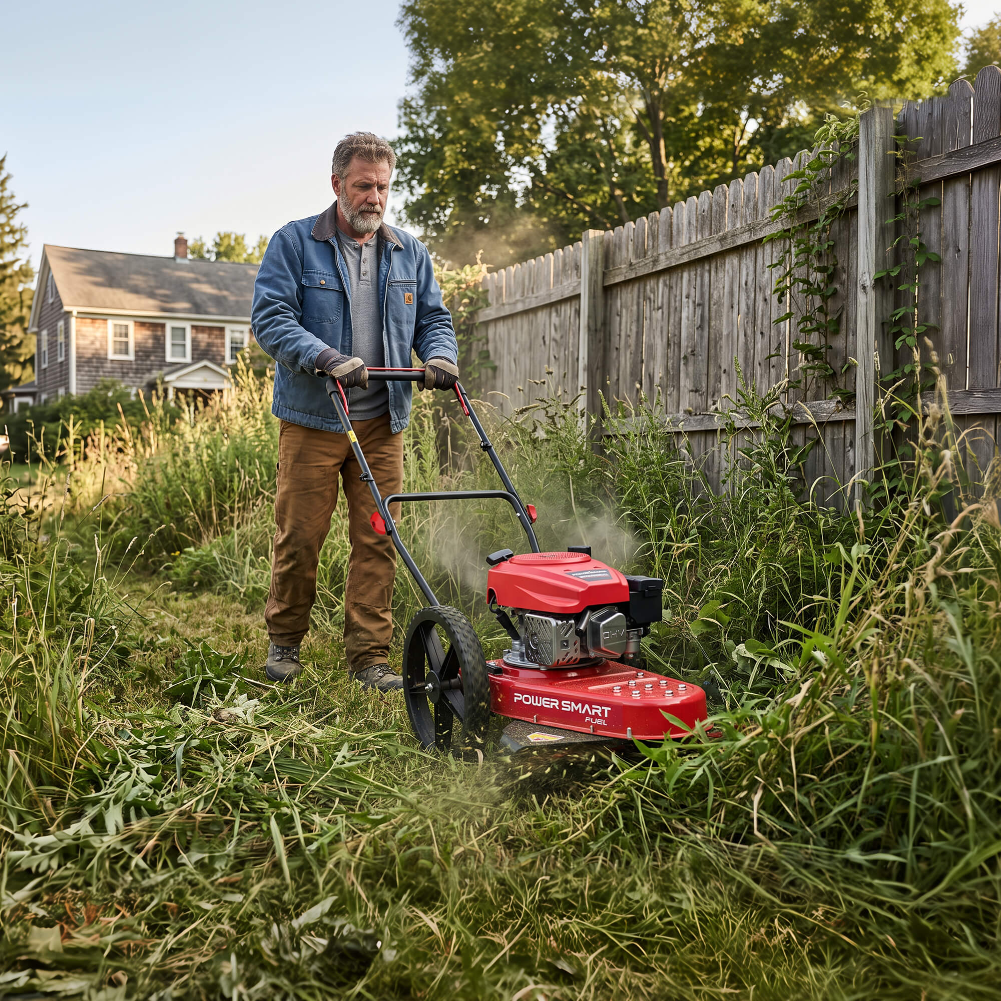 22" 170cc Gas Walk-Behind String Trimmer DB6222