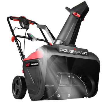 21'' 15A Single Stage Electric Snow Blower w/ LED Light DB7521A