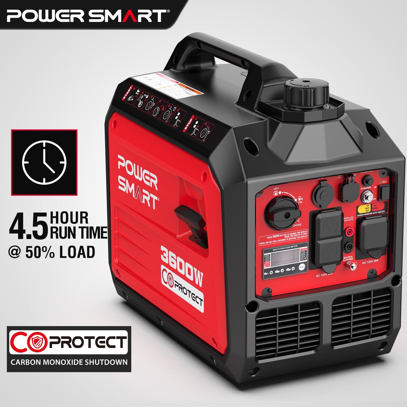 3600W Inverter Gas Generator DL5035C