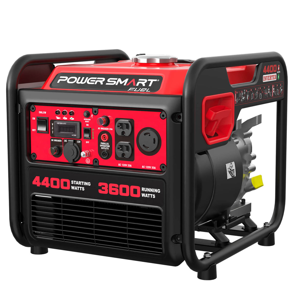 Gas Inverter 4400W Open Frame Gas Inverter Generator DL5040