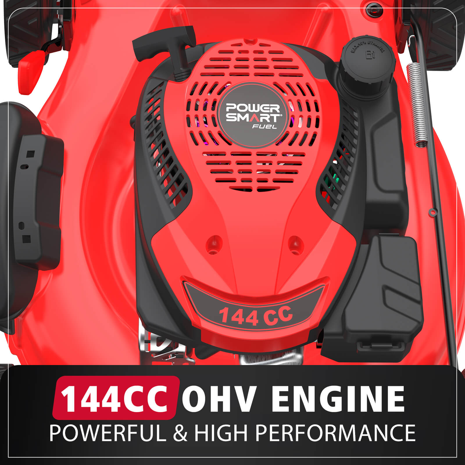 21" 144cc Gas Push Lawn Mower DV8621P2