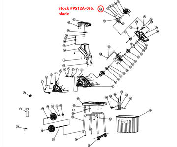 PowerSmart Parts - PS12 Chipper Blades, Stock #PS12A-036