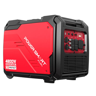 4800W Inverter Generator w/ Electric Start,CO Alert PS5046CE