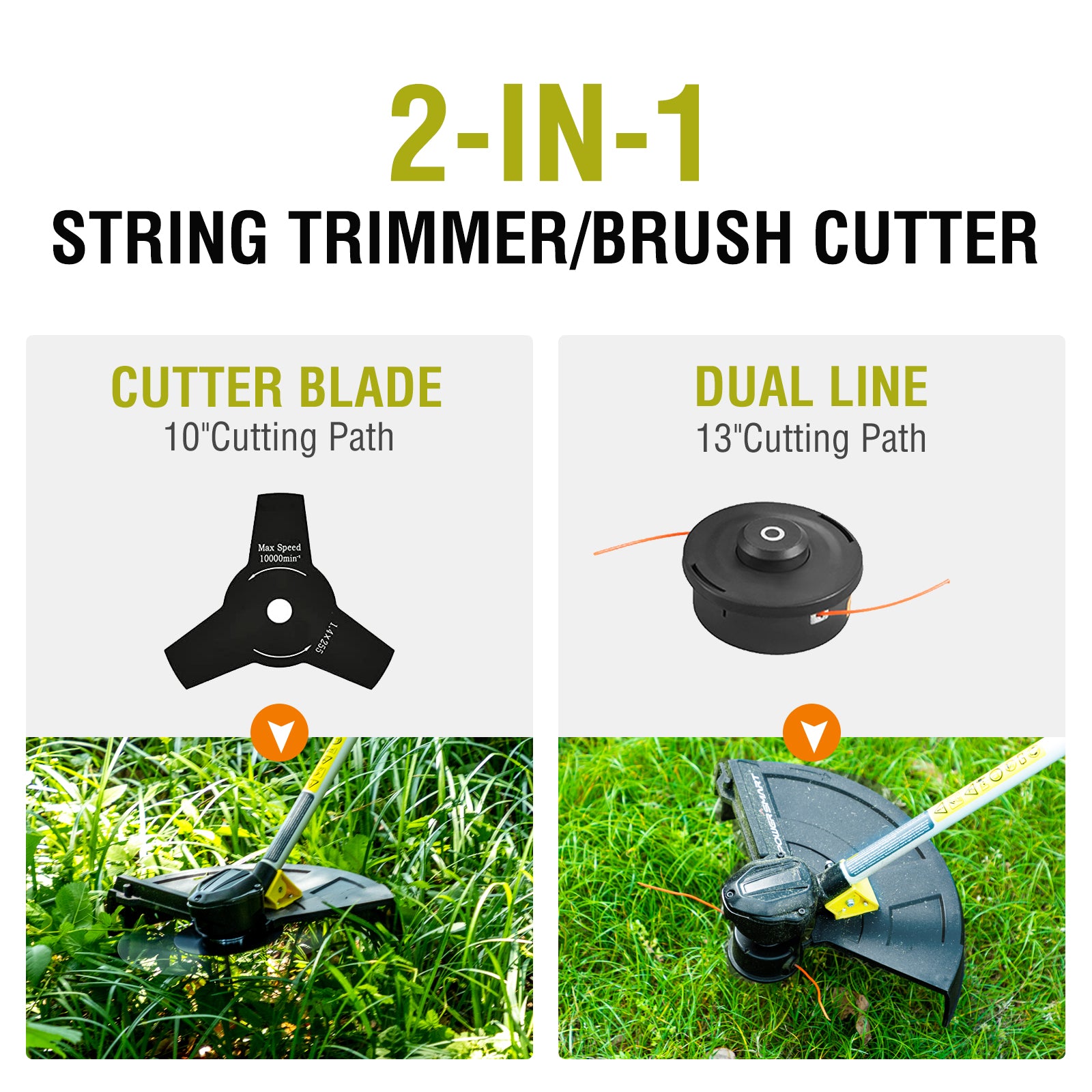 Grass Trimmer Cutting Line Brush Cutter Head Cutting Wire Spool