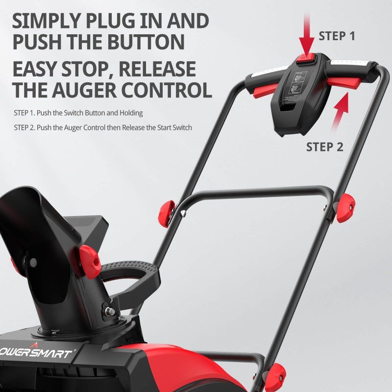 18" 15A Single Stage Electric Snow Blower DB7517