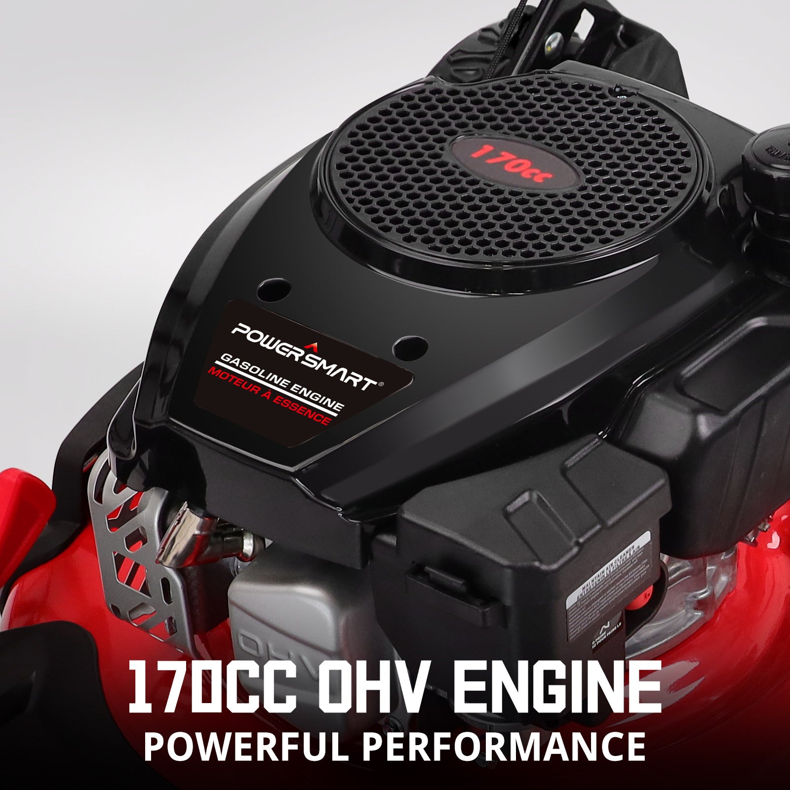 21 " 170cc Gas Self-Propelled 3-in-1 Lawn Mower V8621S-M