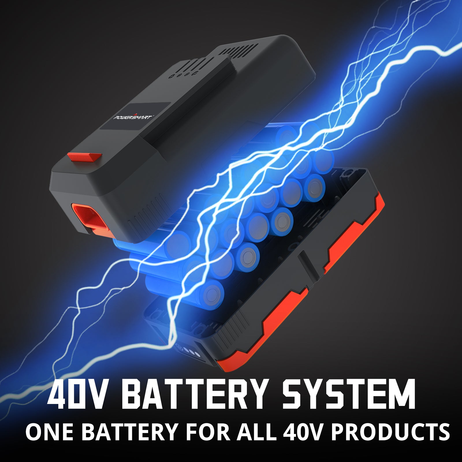 40V 17" Cordless Push Lawn Mower w/ 4.0Ah Battery & Charger MB2418A-M