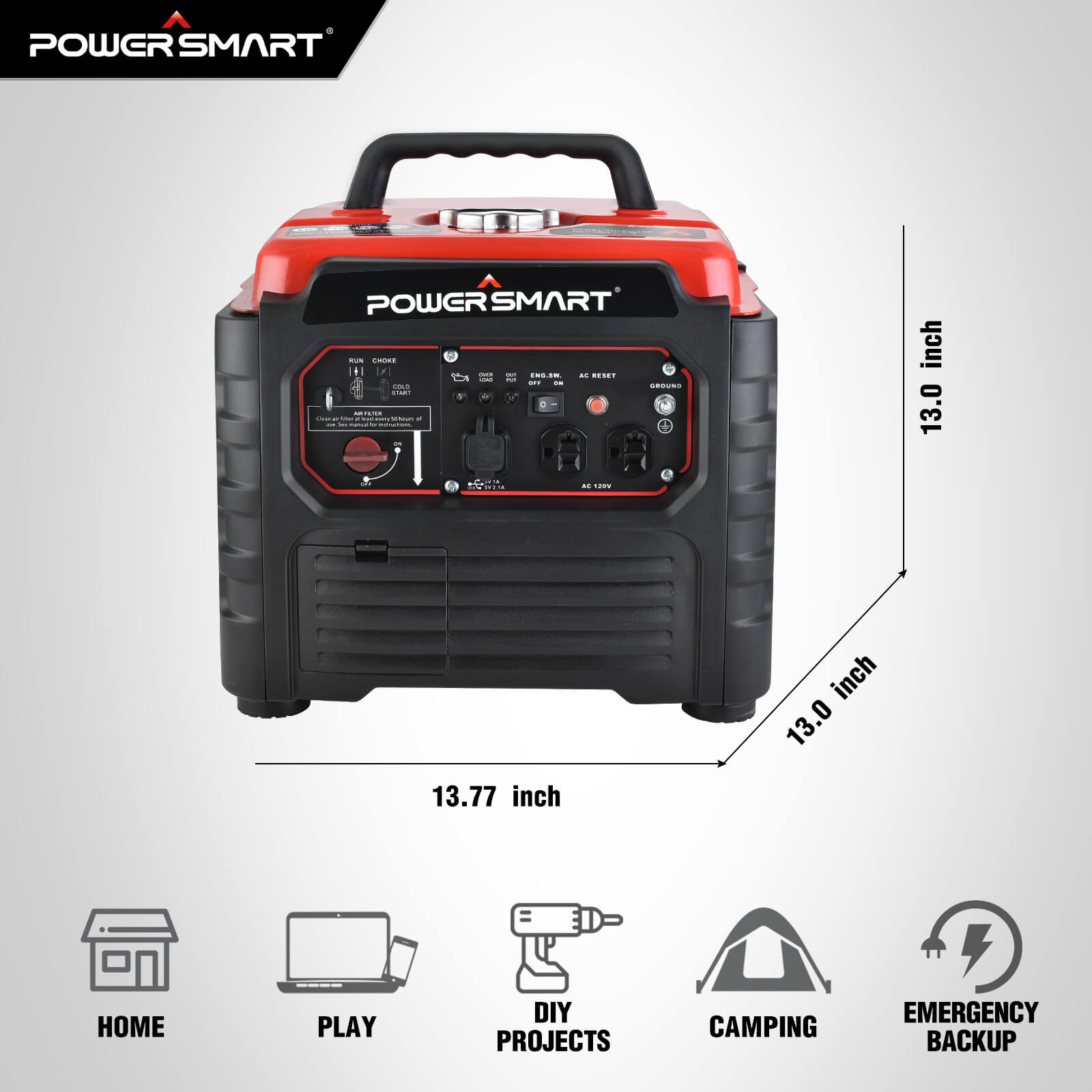 1500W Inverter Gas Generator PS55