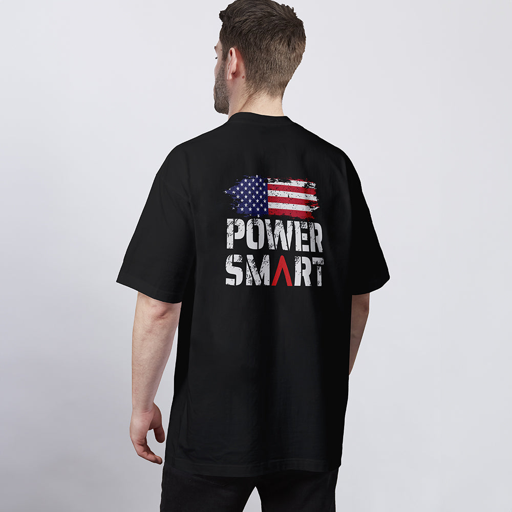 PowerSmart Black Tee