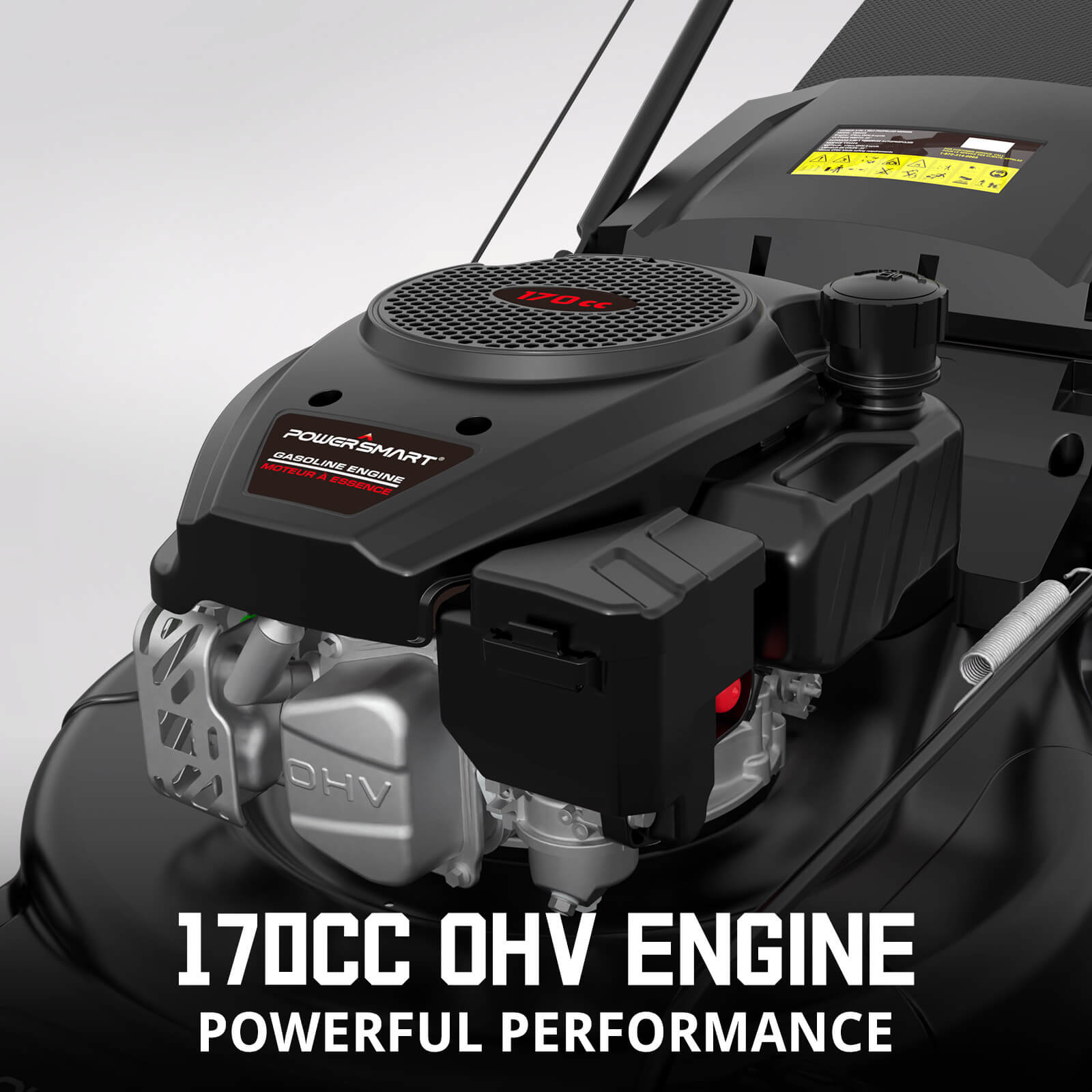22" 170cc Gas Self-Propelled 3-in-1 Lawn Mower V8622S-M