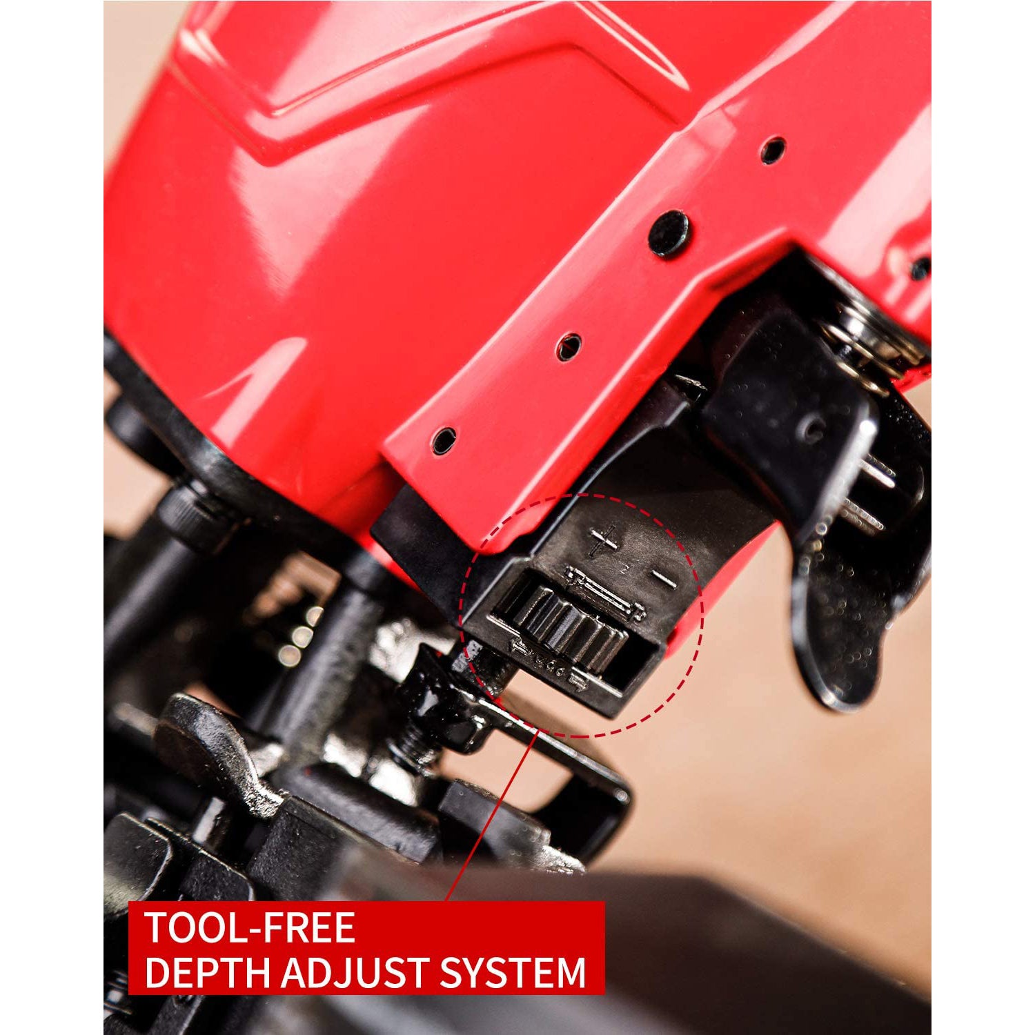 Roofing Nailer with 240 PCS Nails PS6110